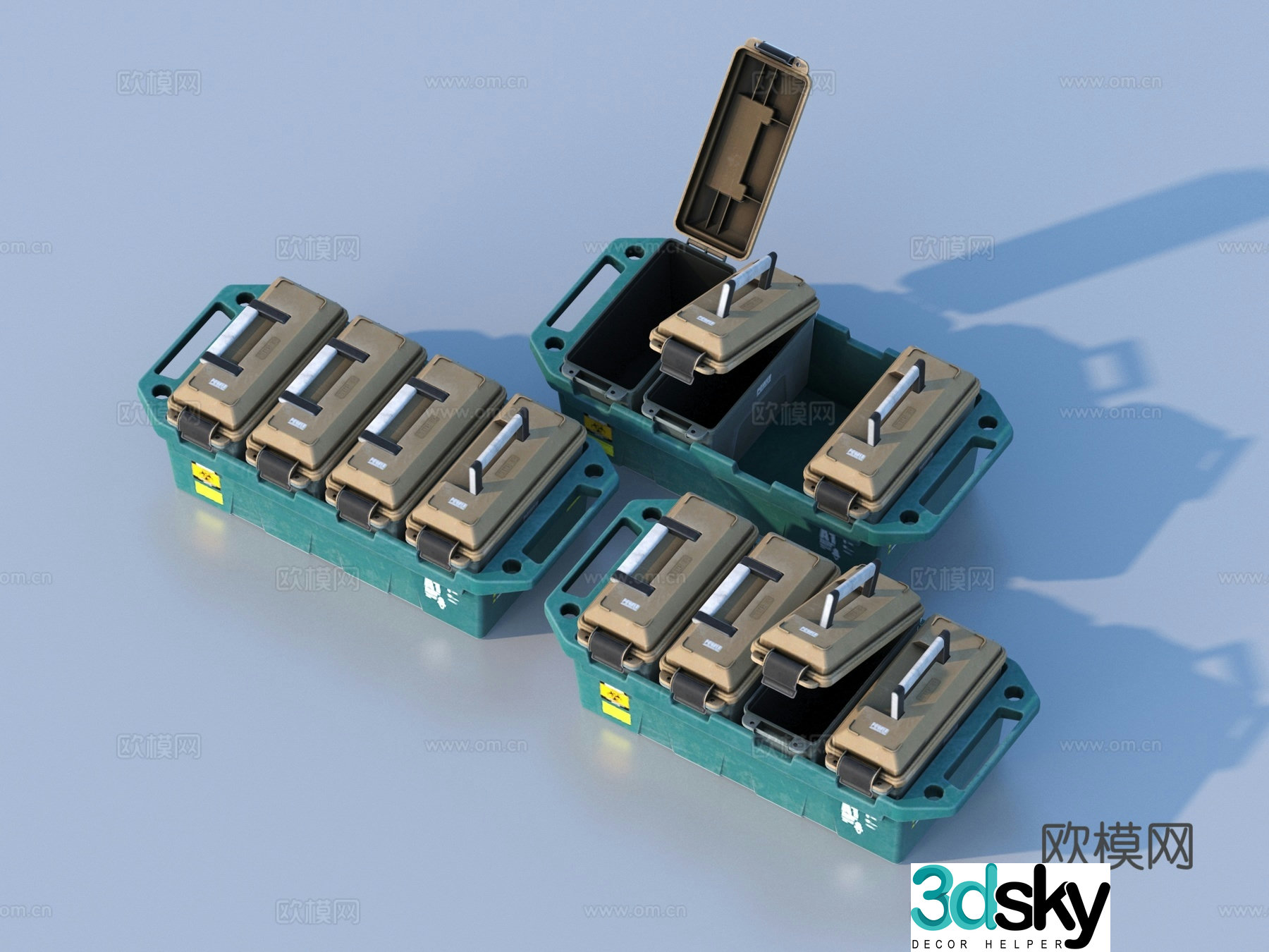 Hardware mechanical parts cabin components 3D model