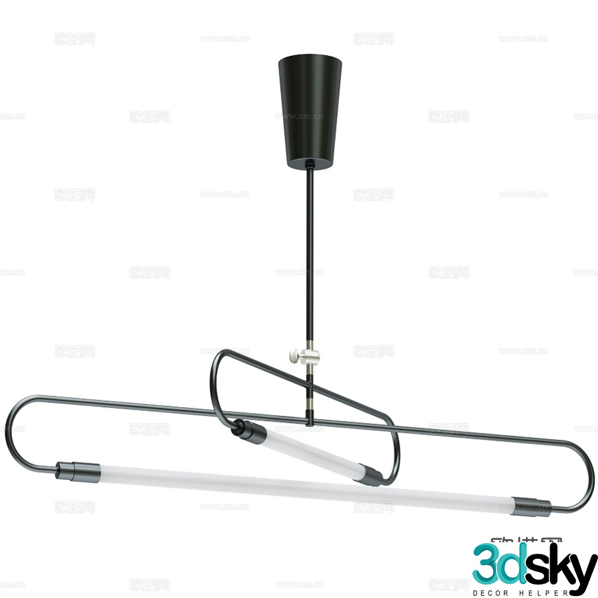 Metal chandeliers Art chandeliers Creative chandeliers Restaurant chandeliers Bar chandeliers Sofa chandeliers 3D model