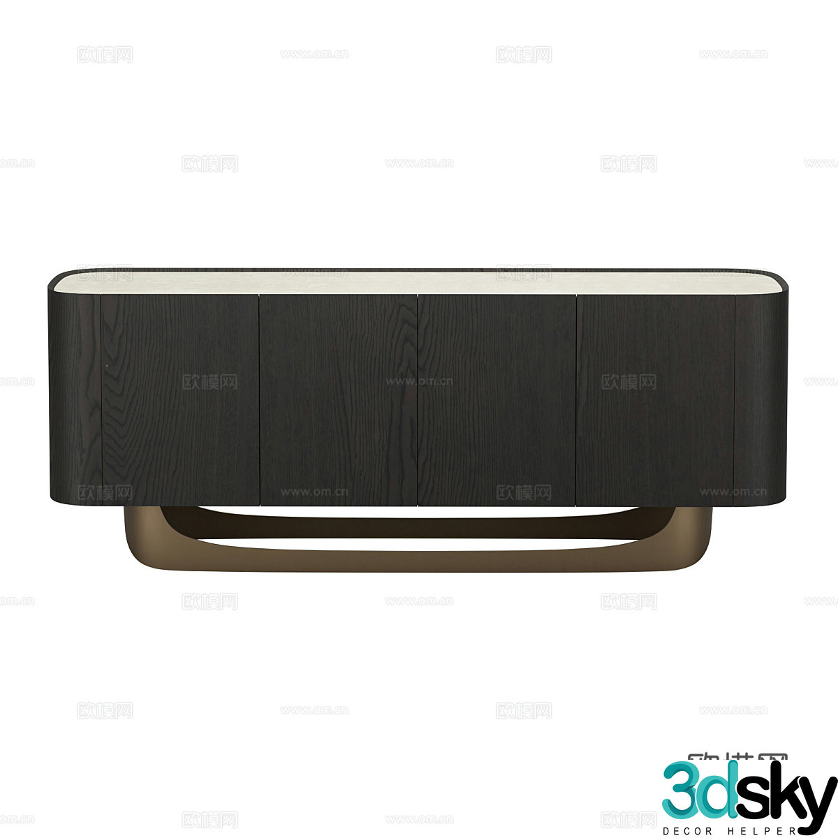 Light luxury TV cabinet Simple TV cabinet Medium TV cabinet Solid wood TV cabinet Black walnut electric 3D model