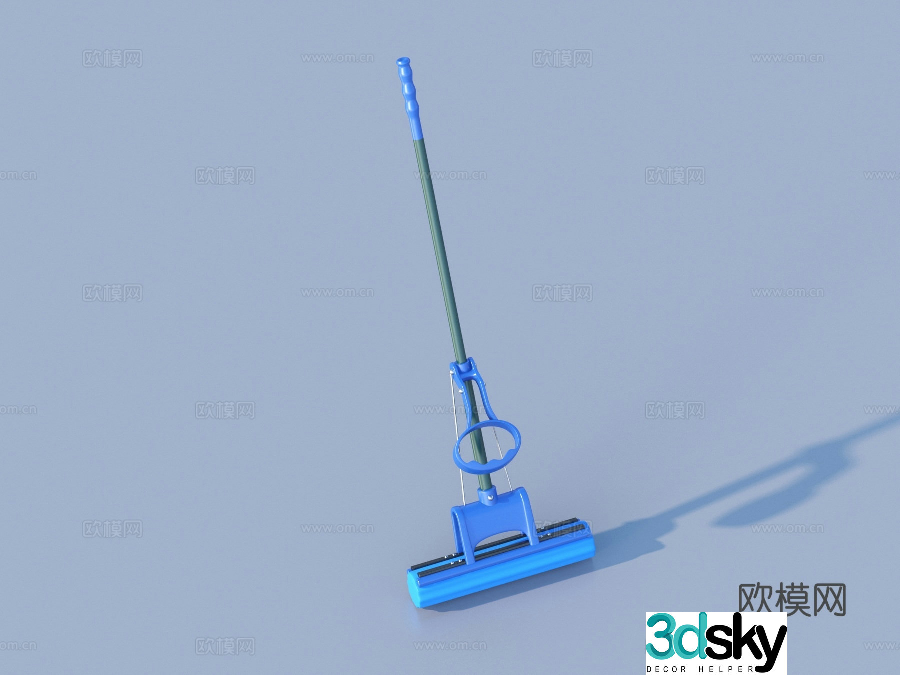 Mop Cleaning Supplies 3D Model