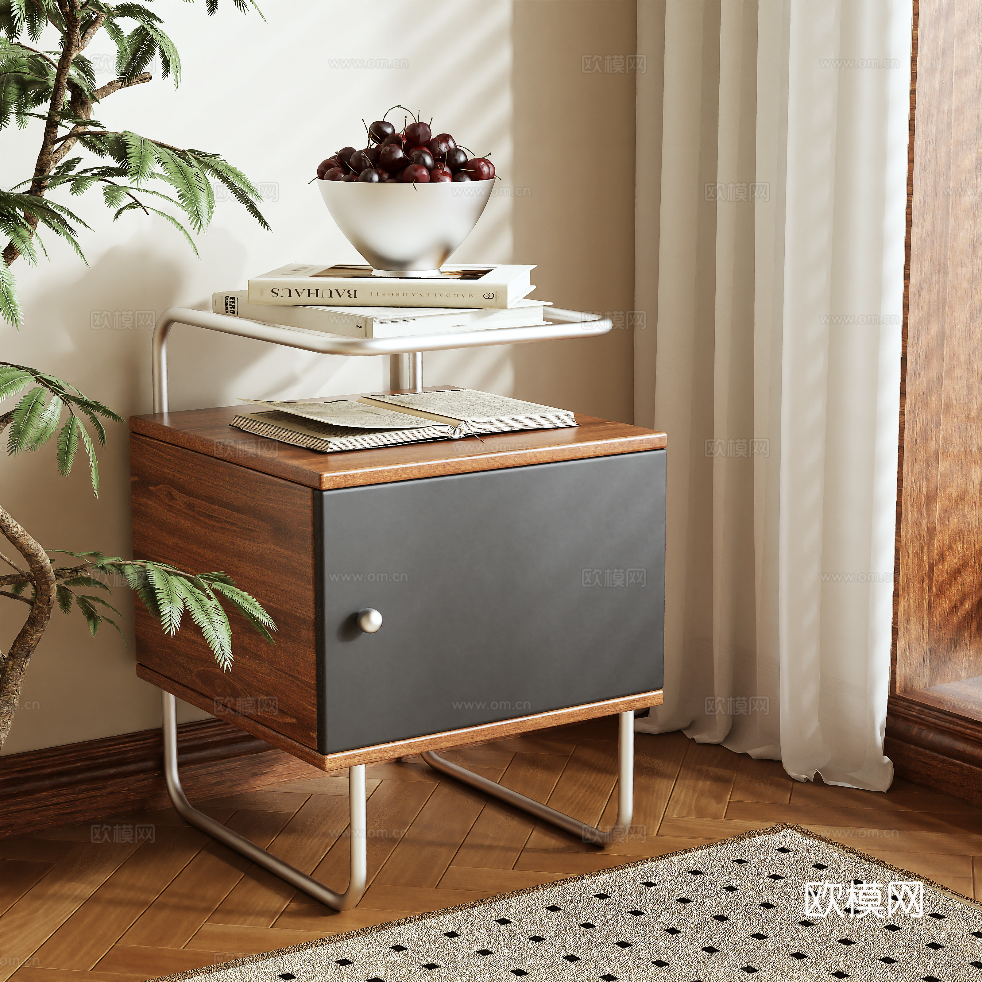 Bedside table 3d model