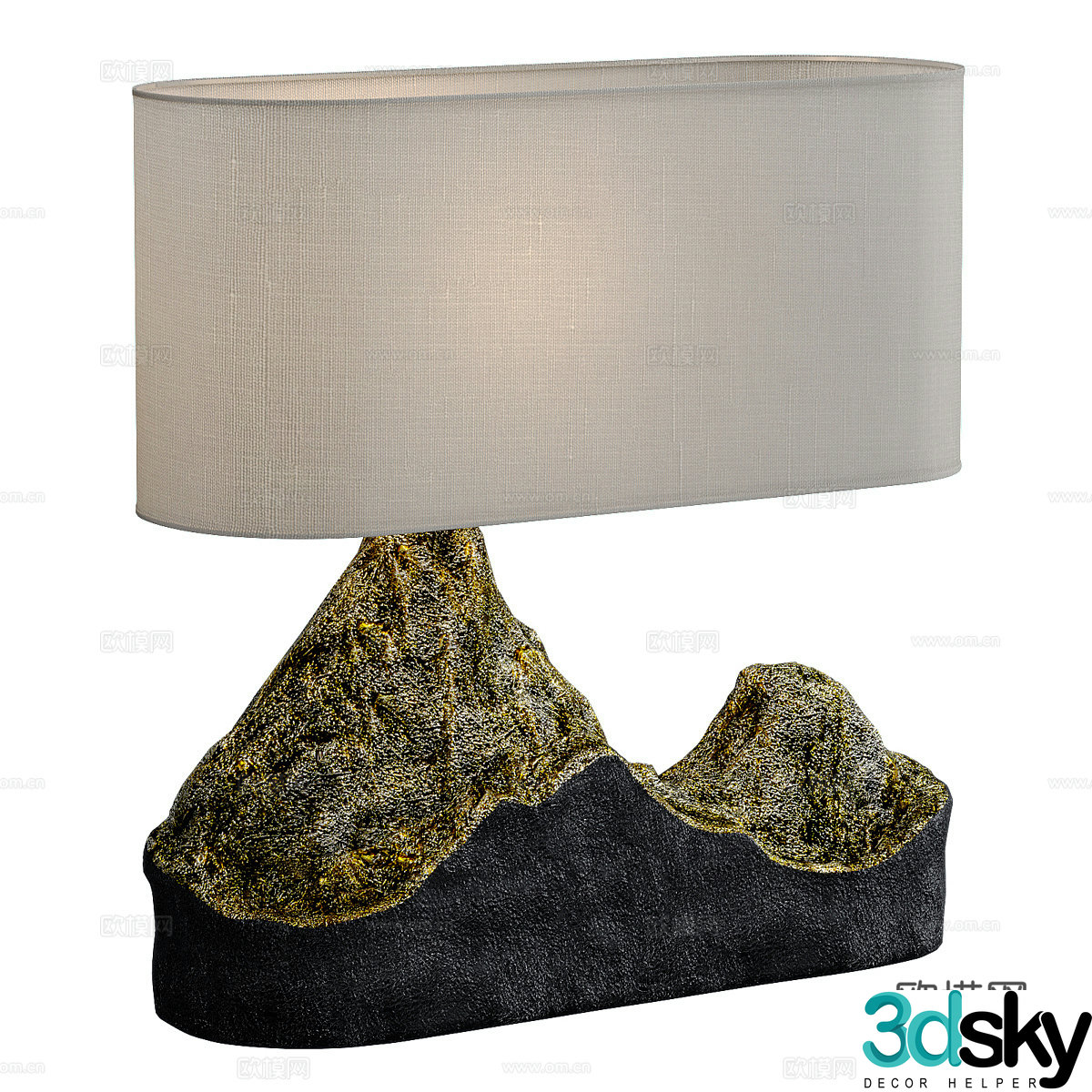 Table lamp 3d model