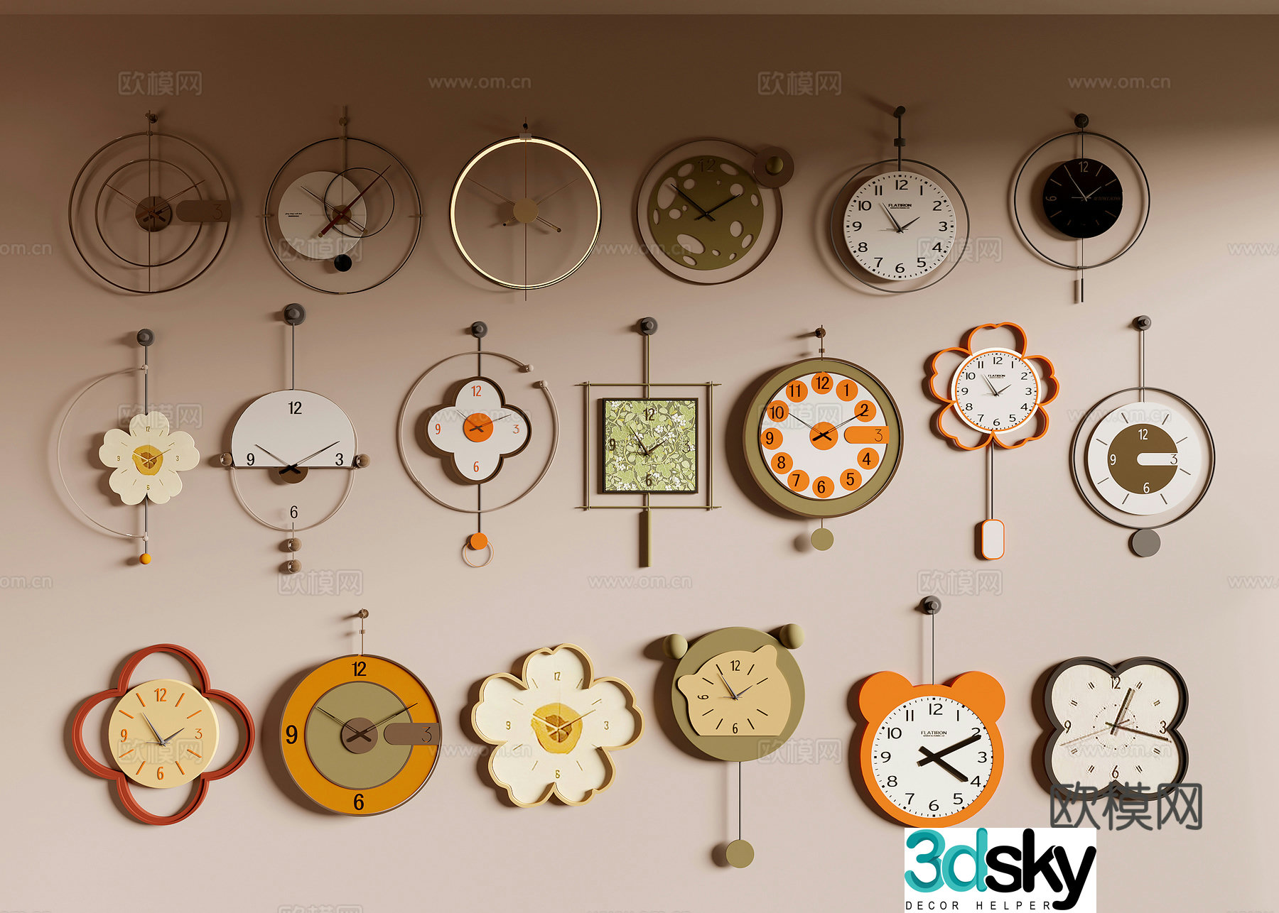 3D watch model