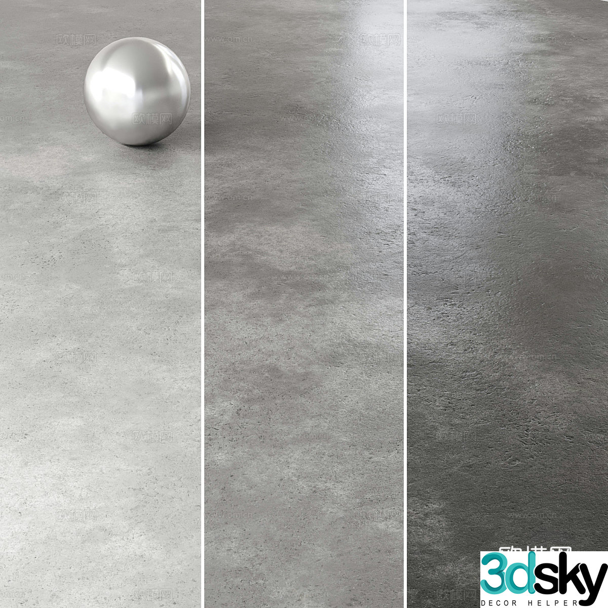 3d model of floor tiles