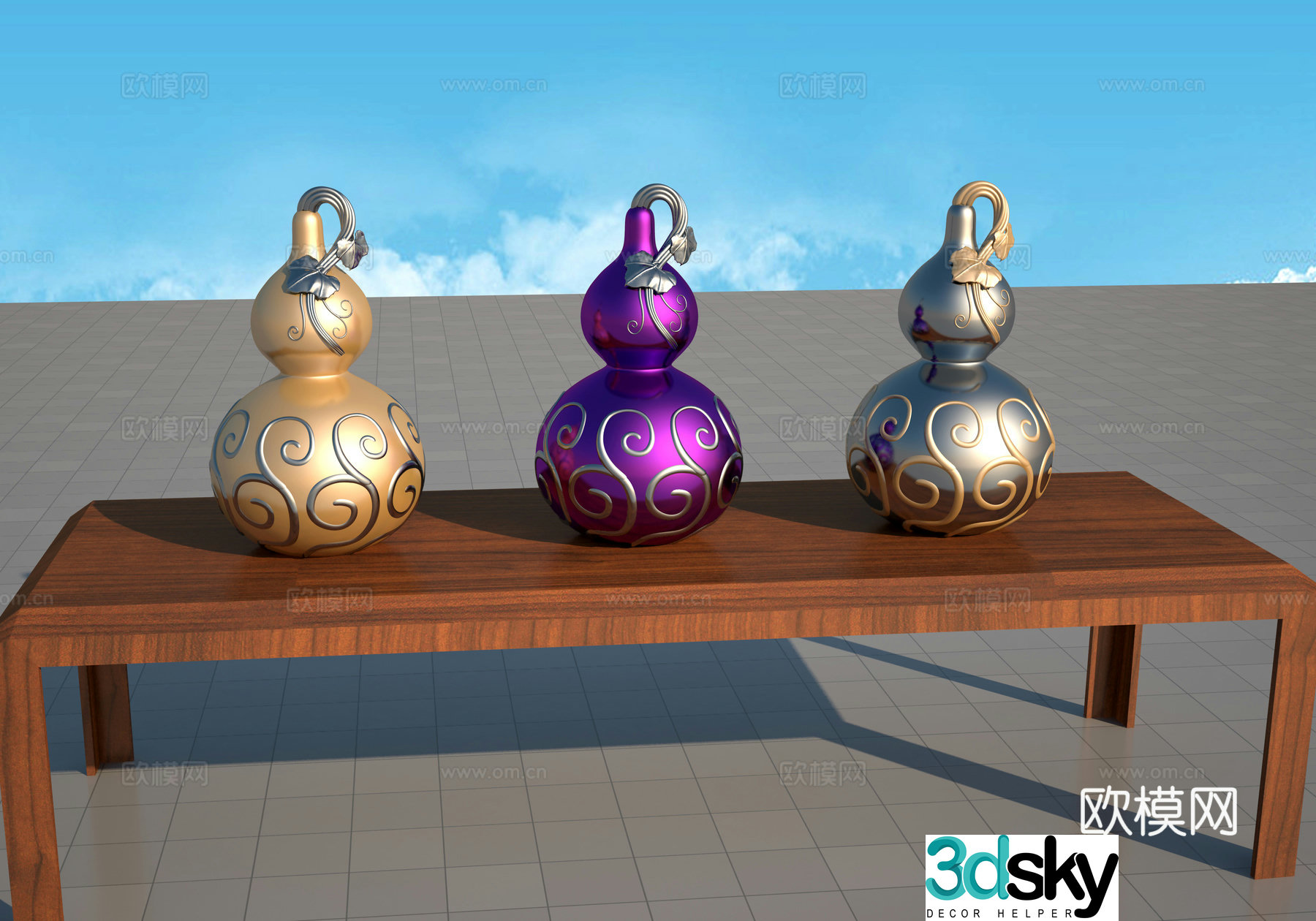 Cauldron baby decoration 3D model
