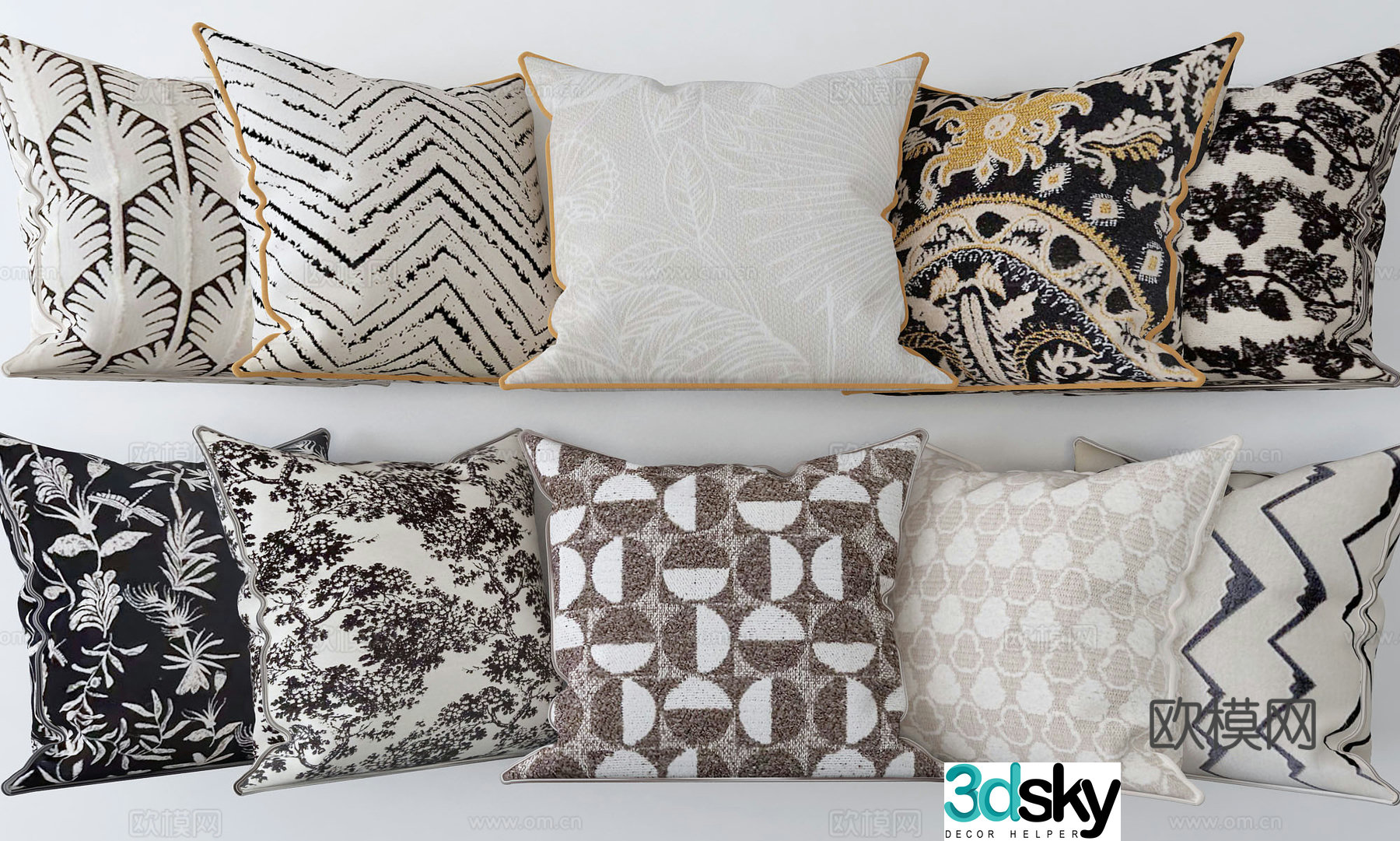 3D model of pillow