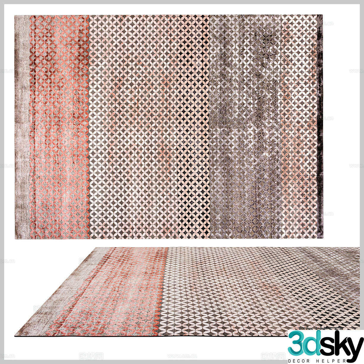 American carpet European carpet Classical carpet B&B carpet Southeast Asian carpet Retro carpet 3d model