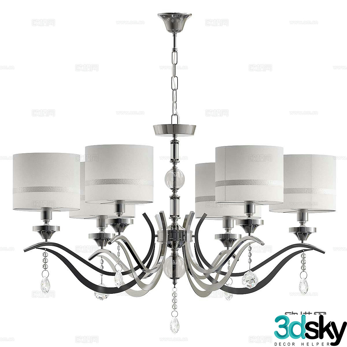 American chandeliers Art chandeliers Restaurant chandeliers Hotel chandeliers European chandeliers Classical chandeliers 3D model