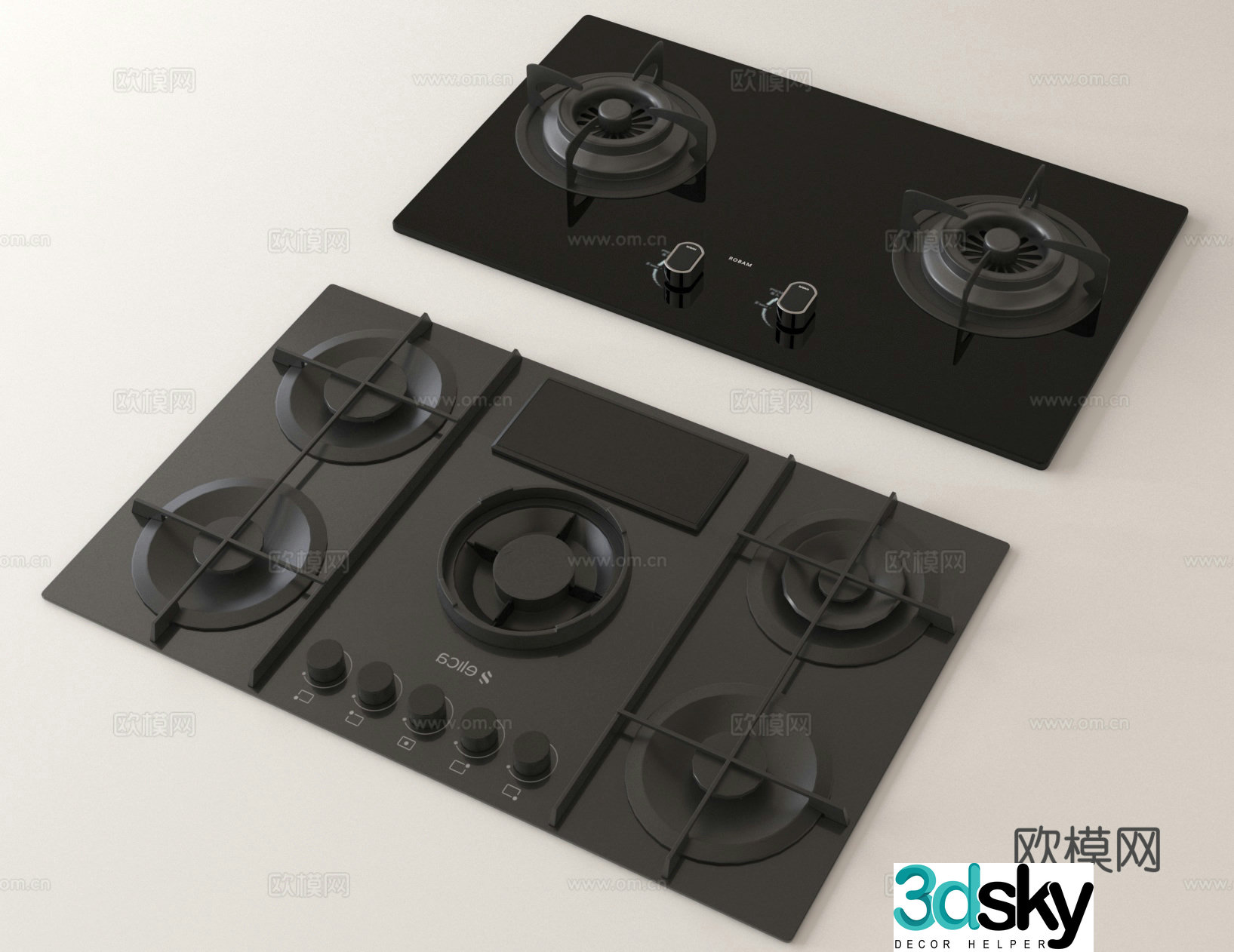 Stove Gas stove Gas stove 3D model