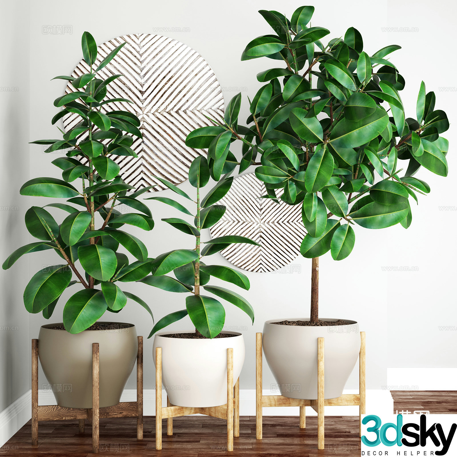 Potted 3D model