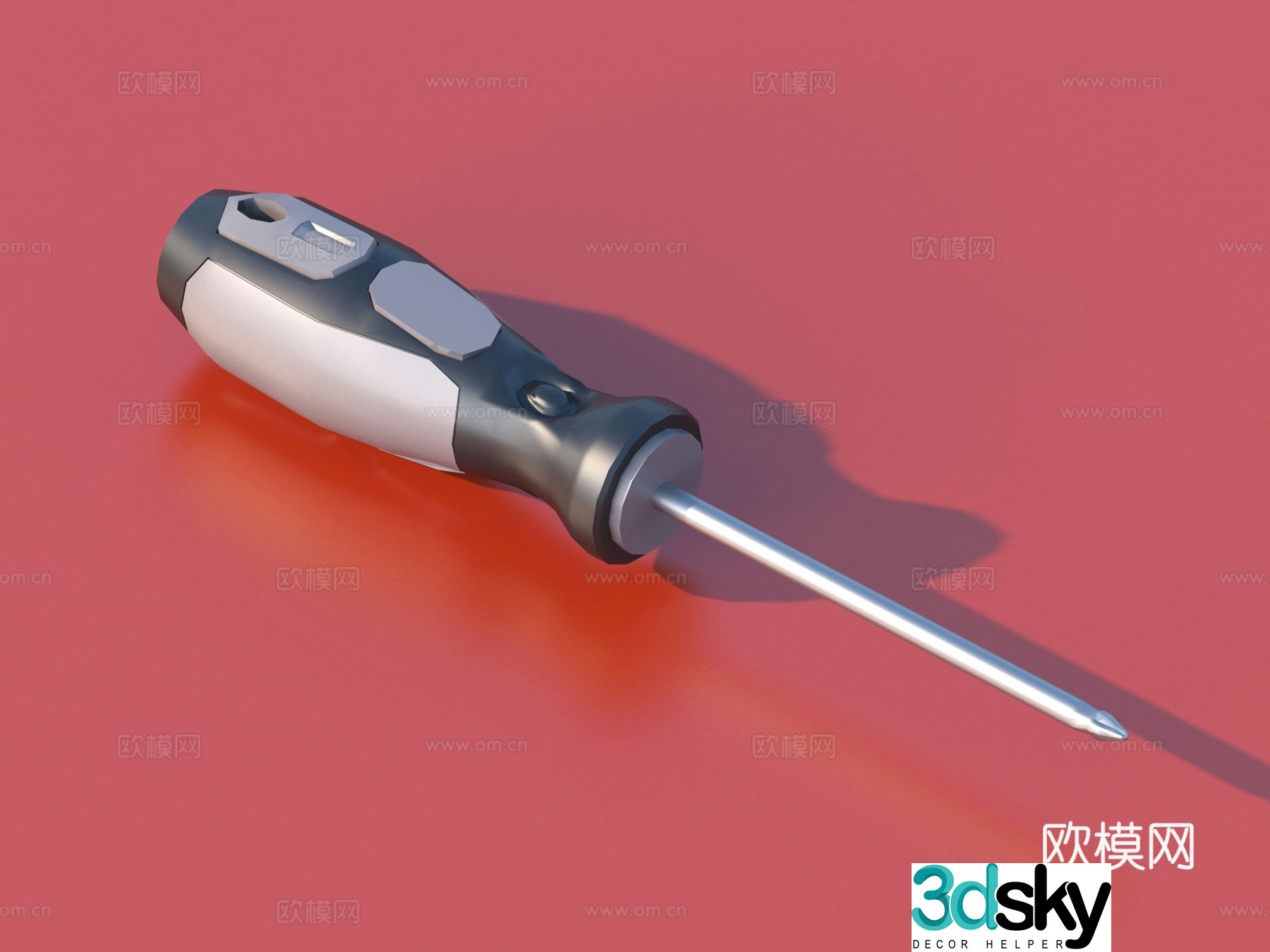 Screwdriver Hardware Tools 3D Model
