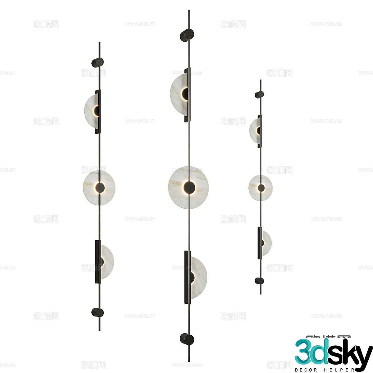 Wall lamp 3d model