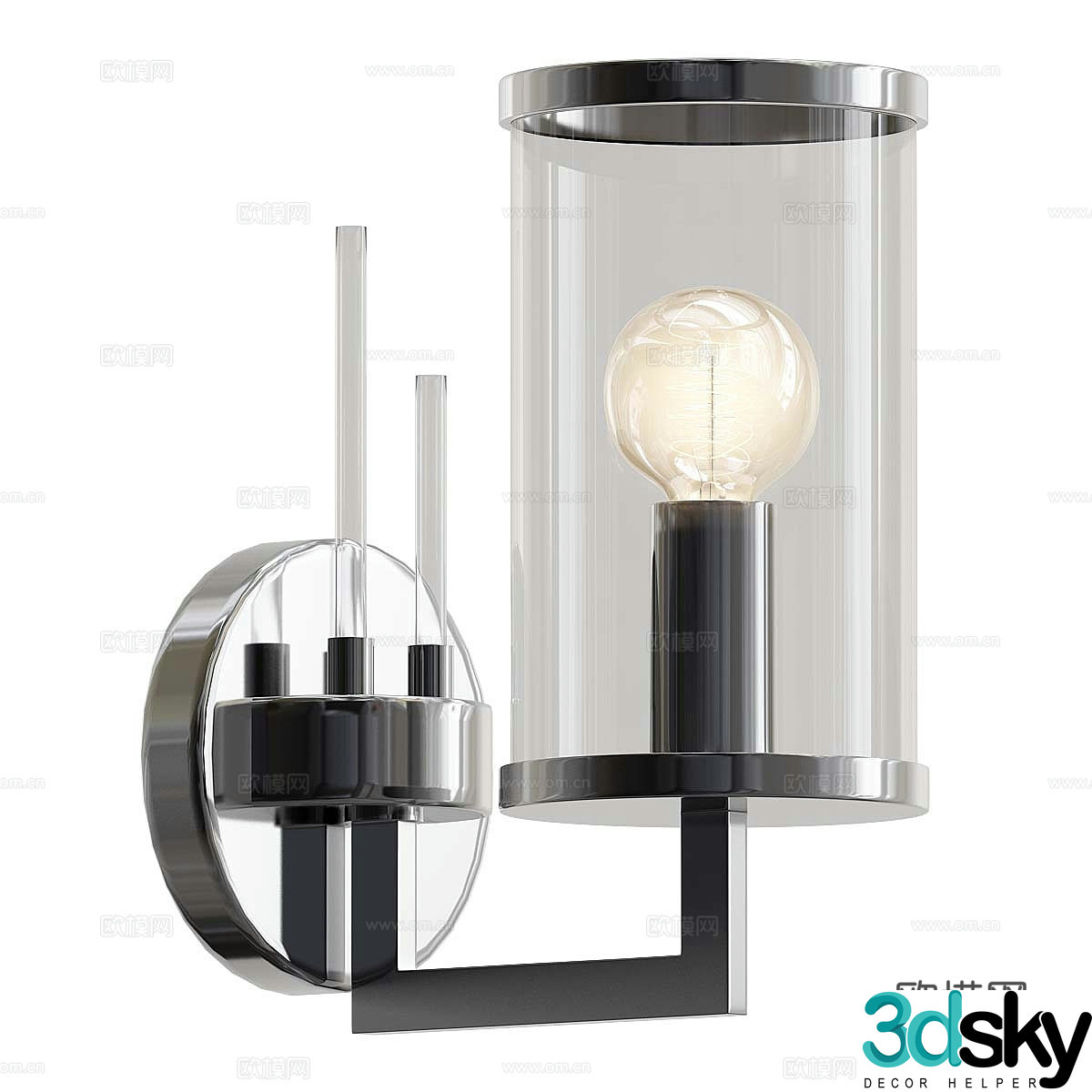 Minimalist wall lamp Art wall lamp Simple wall lamp Garden wall lamp Bedside wall lamp Outdoor wall lamp 3D model