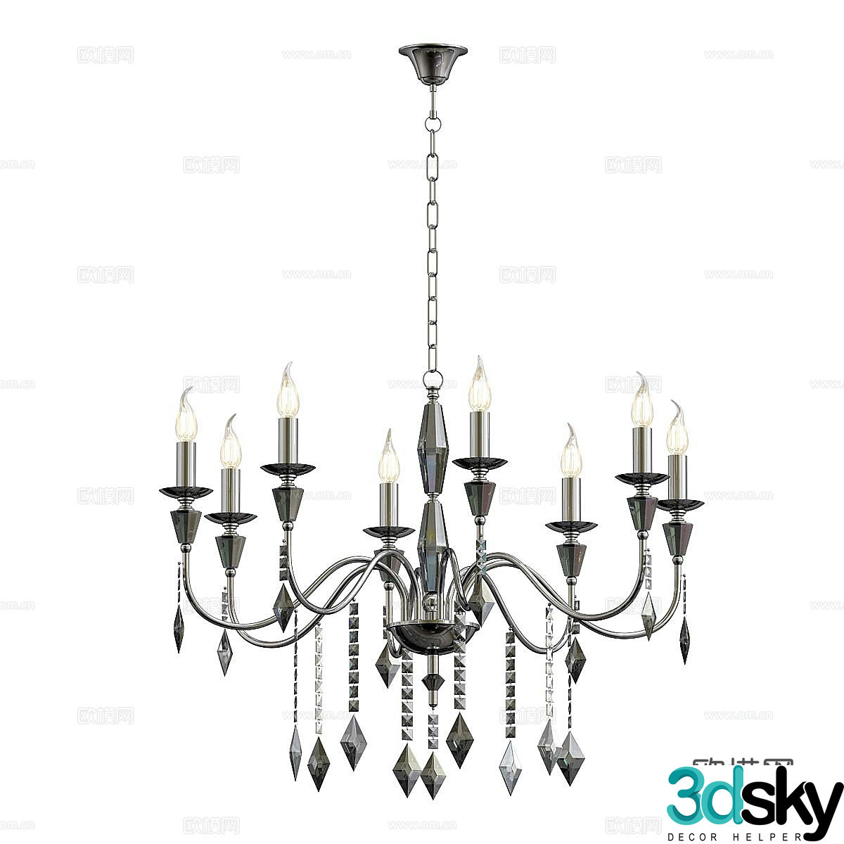 American chandeliers Art chandeliers Restaurant chandeliers Hotel chandeliers European chandeliers Classical chandeliers 3D model