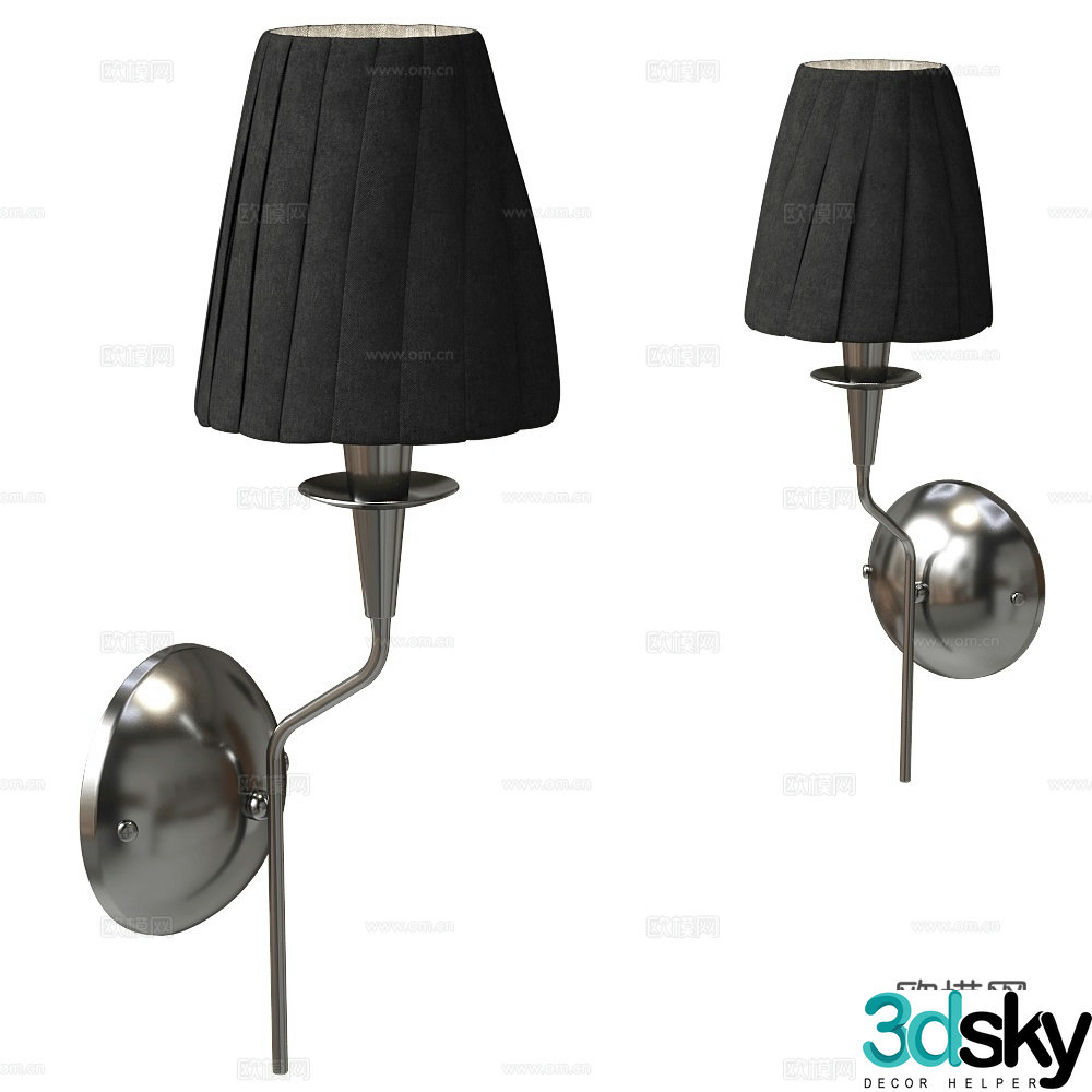 Metal Lux European wall lamp Retro wall lamp Modern wall lamp Classical wall lamp 3d model