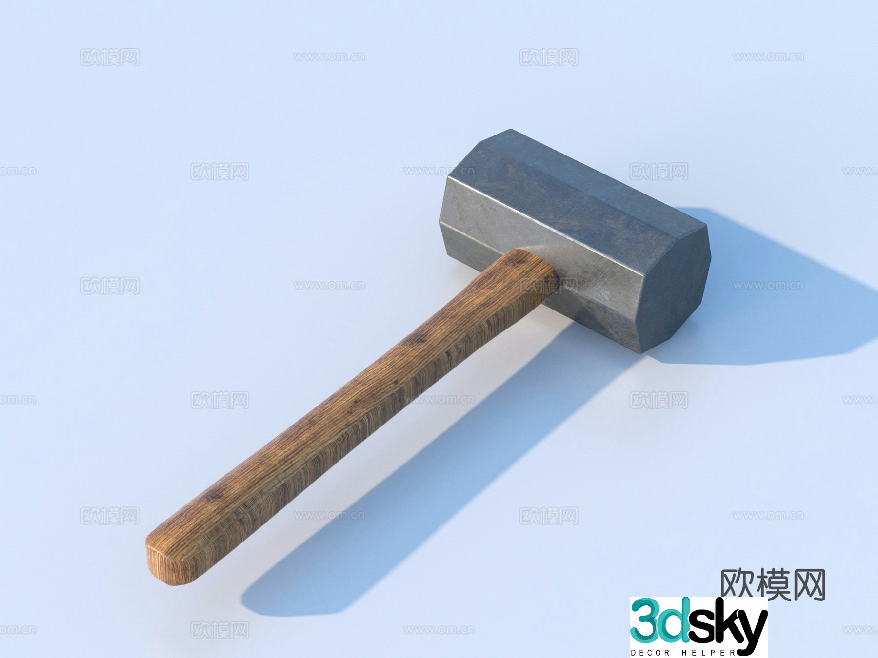 Hammer Hammer Claw Hammer Hardware Tools 3D Model