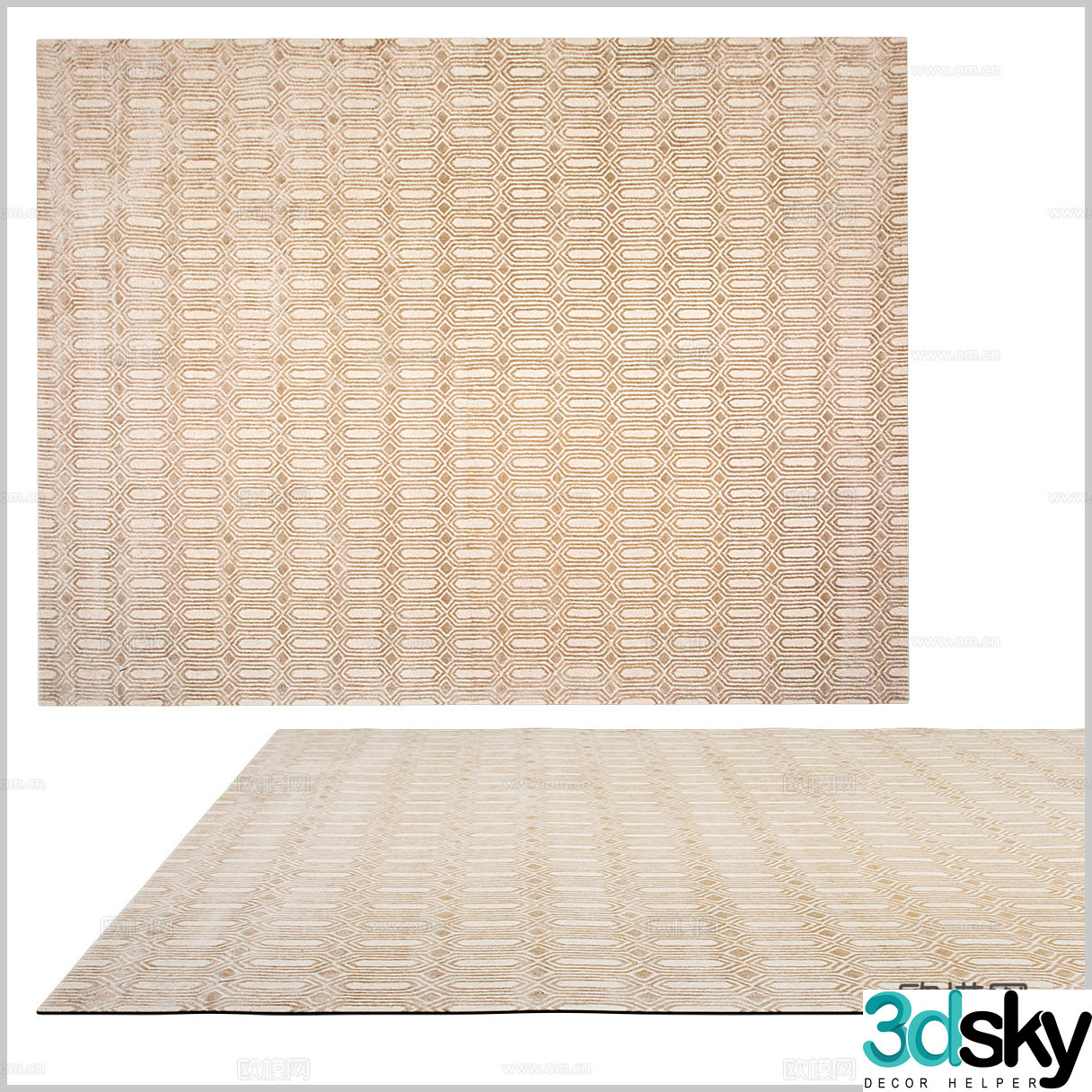 American carpet European carpet Classical carpet B&B carpet Southeast Asian carpet Retro carpet 3d model
