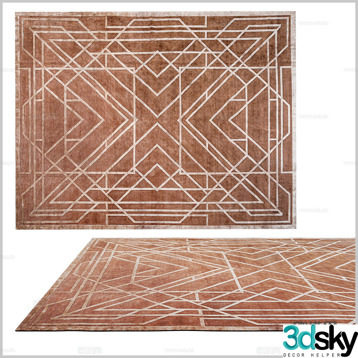 American carpet European carpet Classical carpet B&B carpet Southeast Asian carpet Retro carpet 3d model