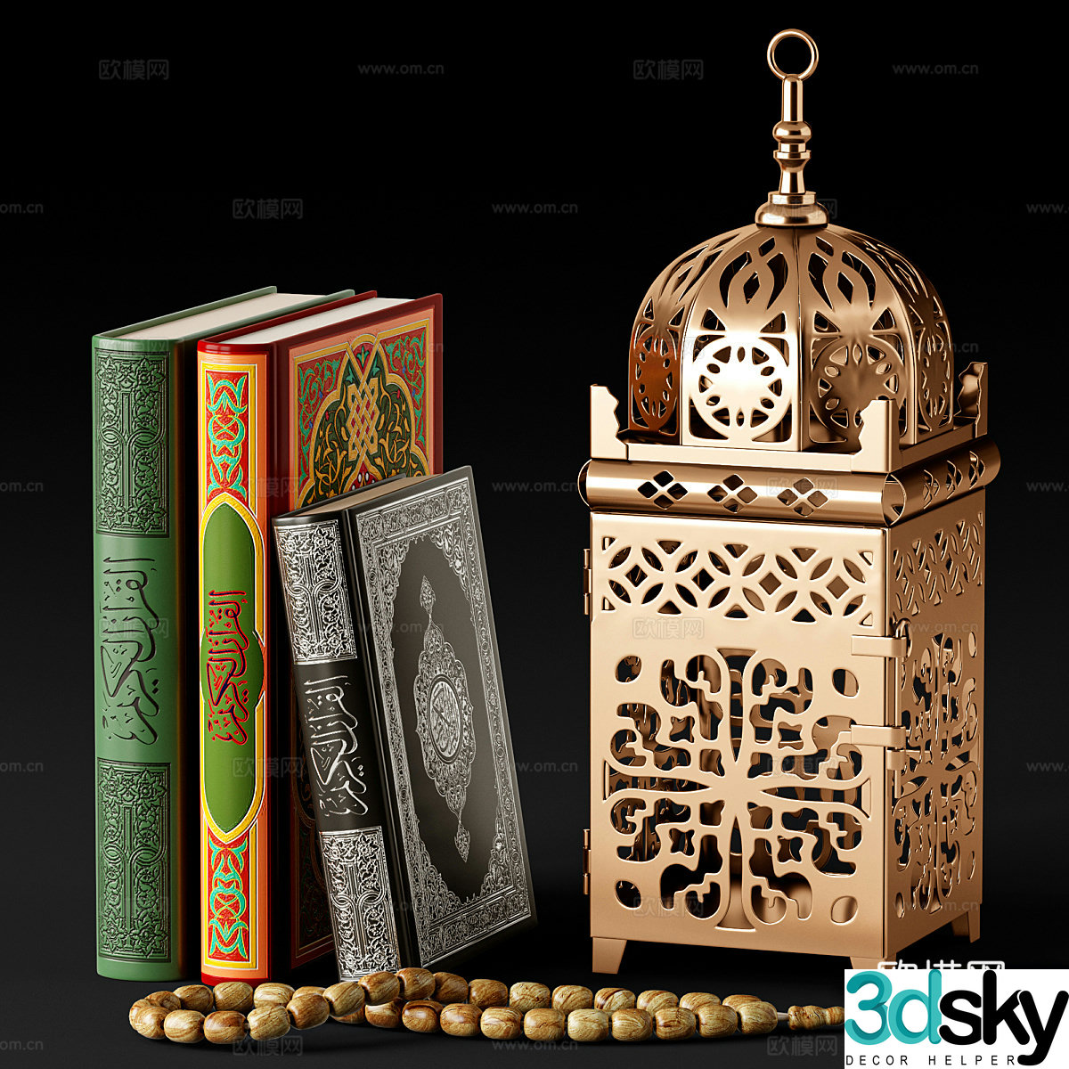 Books and magazines 3d model
