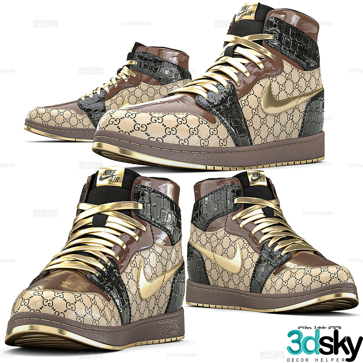 Sneaker 3d model