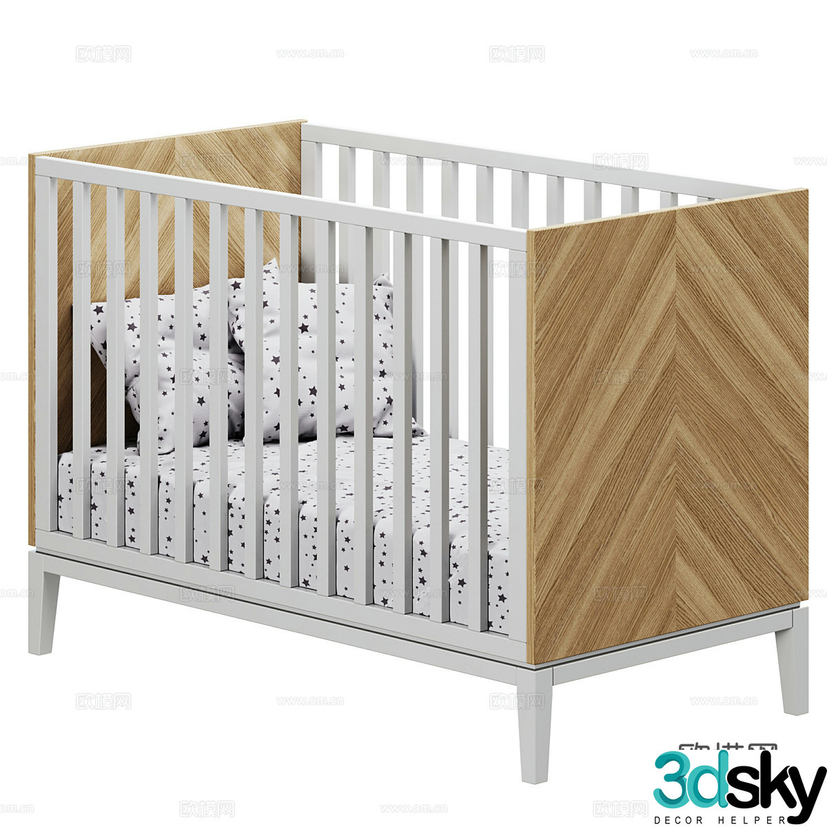 Fjord – Ellipse Crib 3d Model