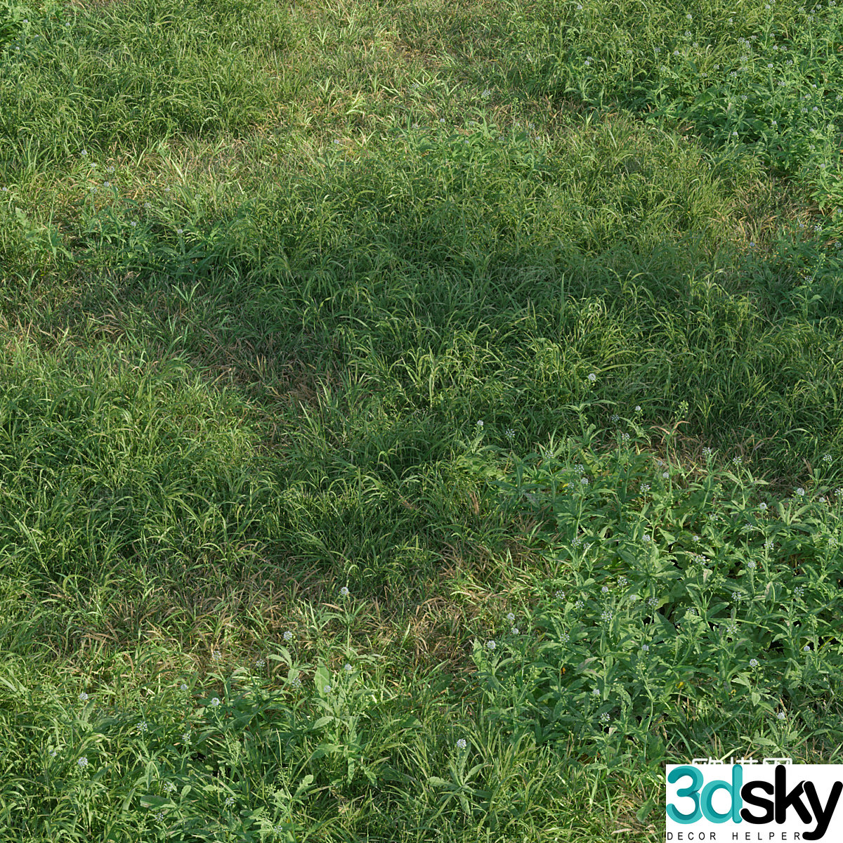 Green plant wall 3d model