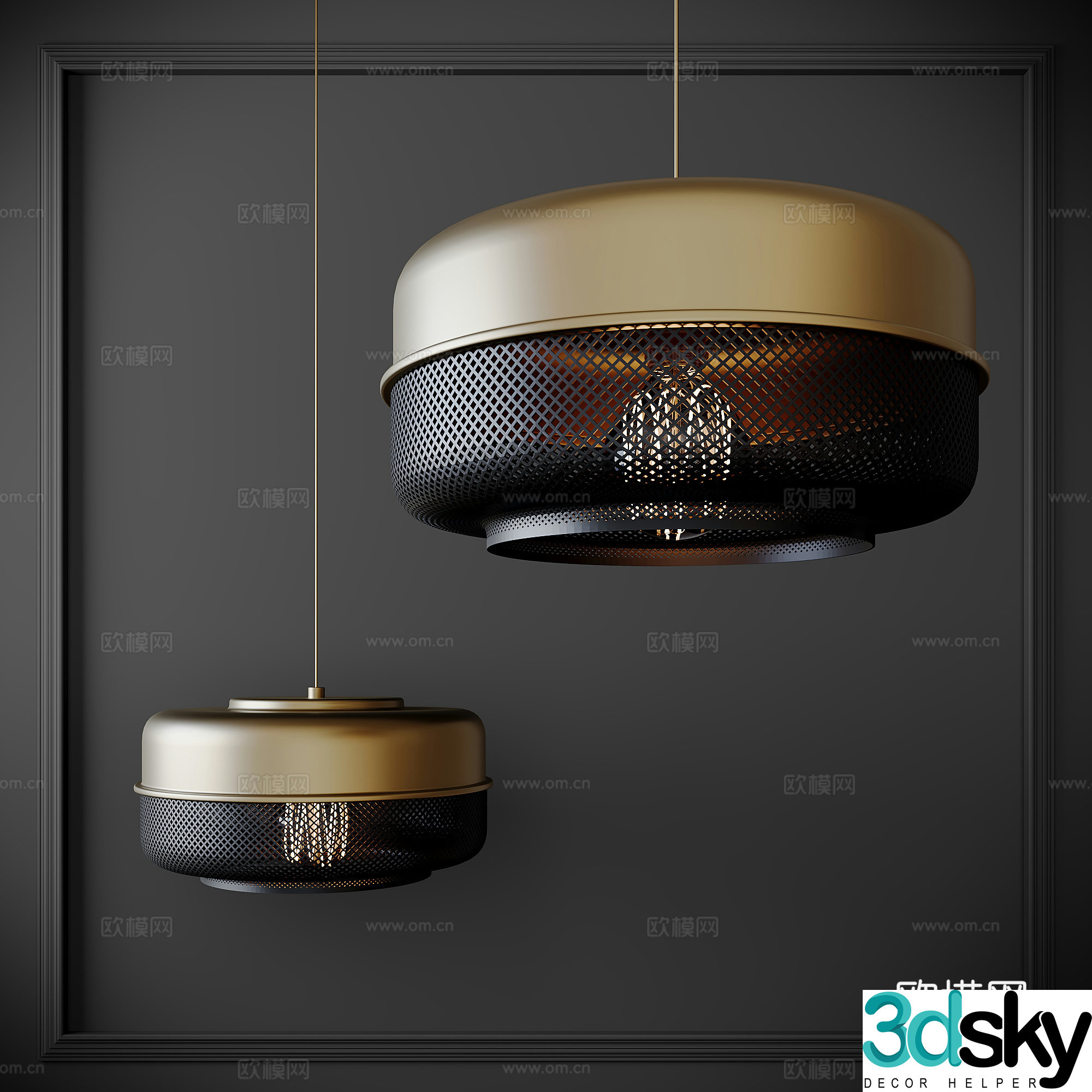 Chandelier Small Chandelier Glass Chandelier Bedside Chandelier Art Chandelier Restaurant Chandelier 3D Model