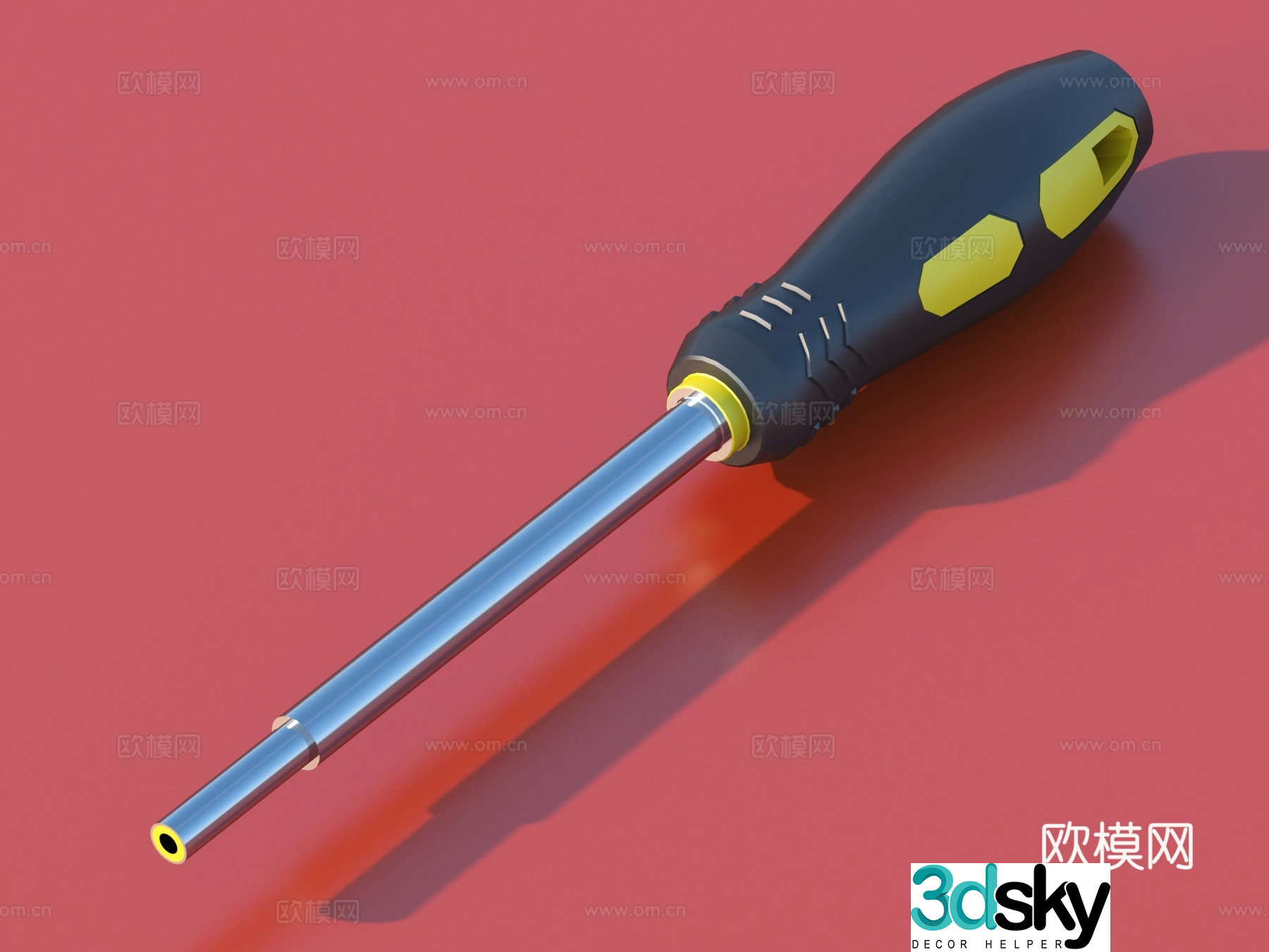 Screwdriver Hardware Tools 3D Model