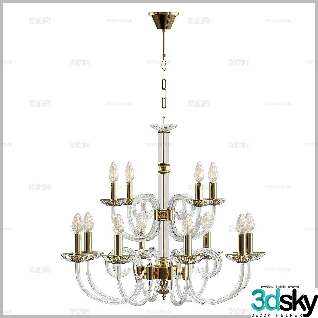 American chandeliers Art chandeliers Restaurant chandeliers Hotel chandeliers European chandeliers Classical chandeliers 3D model