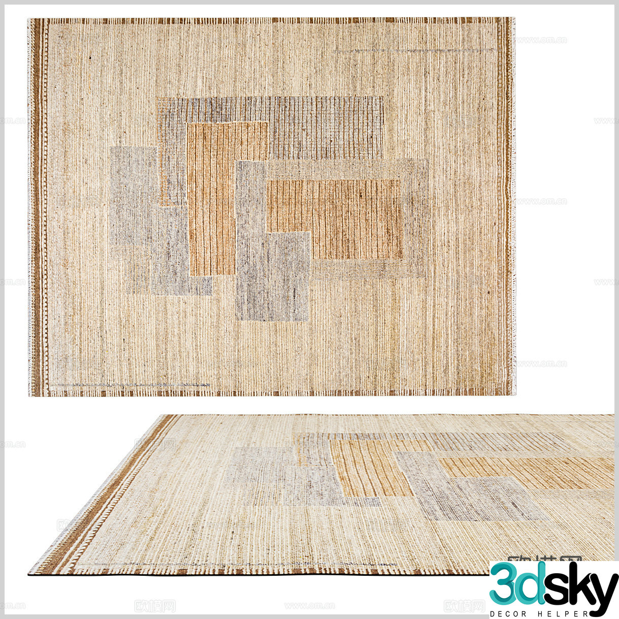 American carpet European carpet Classical carpet B&B carpet Southeast Asian carpet Retro carpet 3d model
