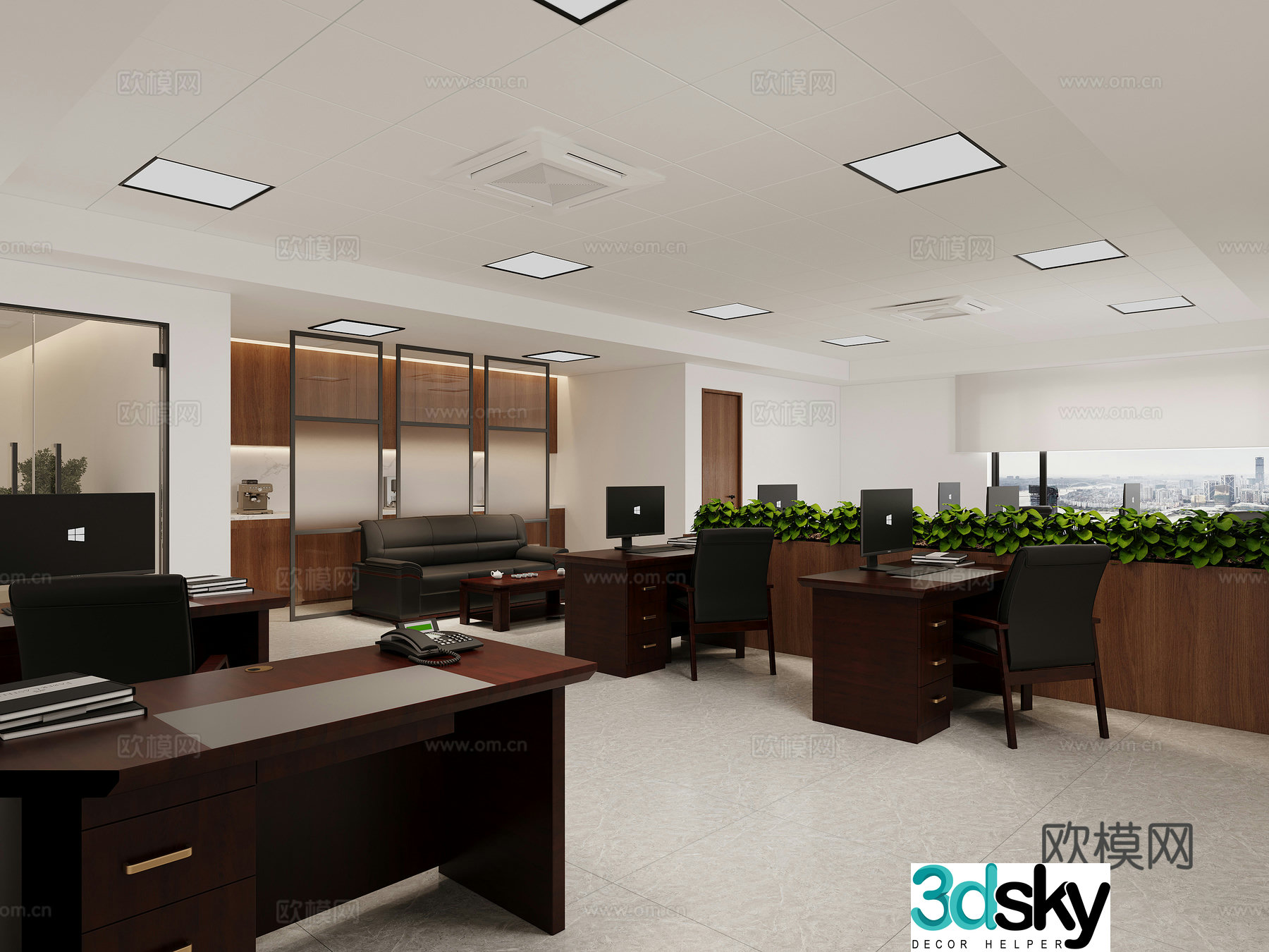 Party and government office 3D model