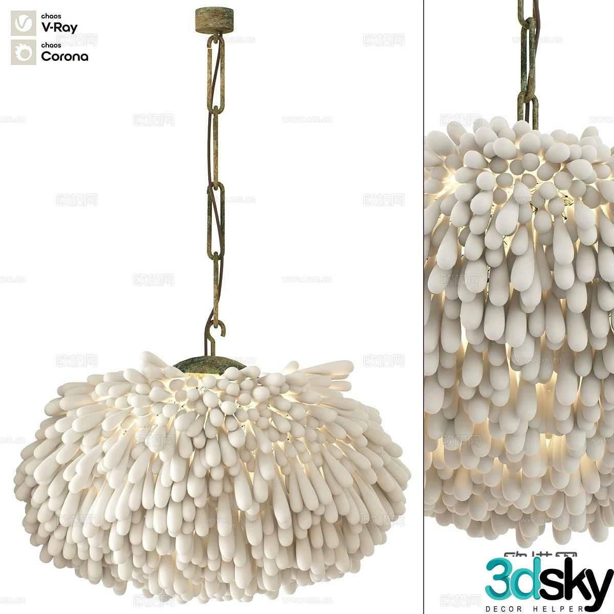 Chandelier 3d model