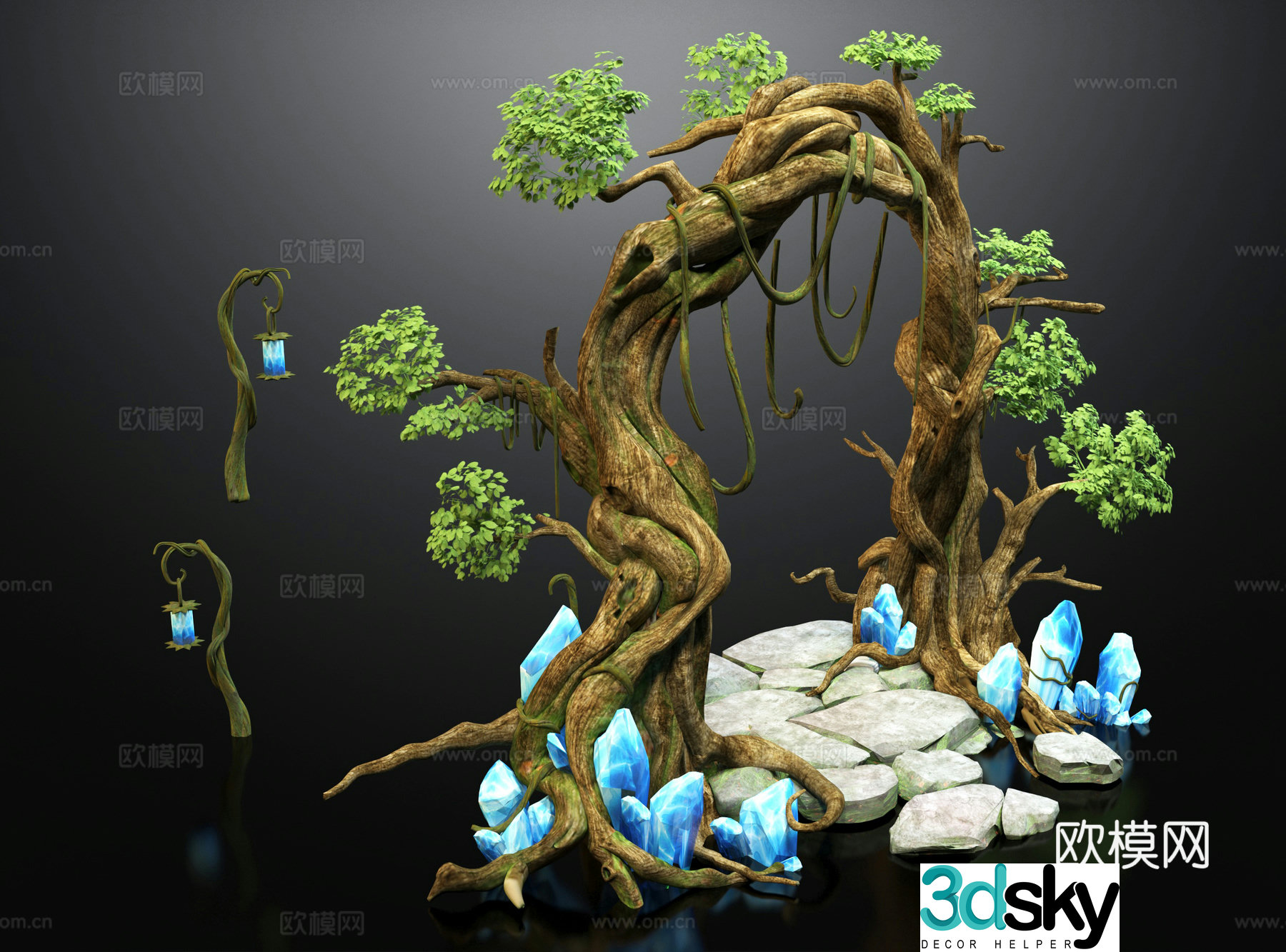 Plant Arch 3D Model