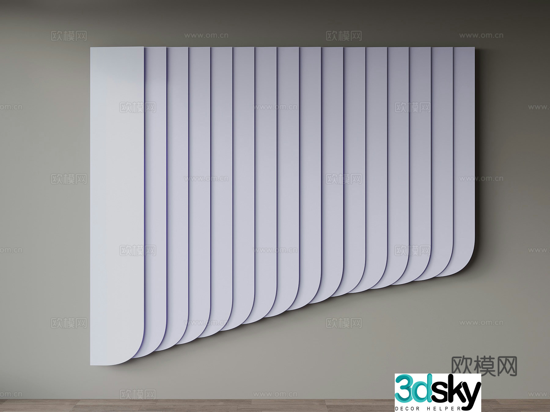 Modern color card Art paint Latex paint Paint 3d model
