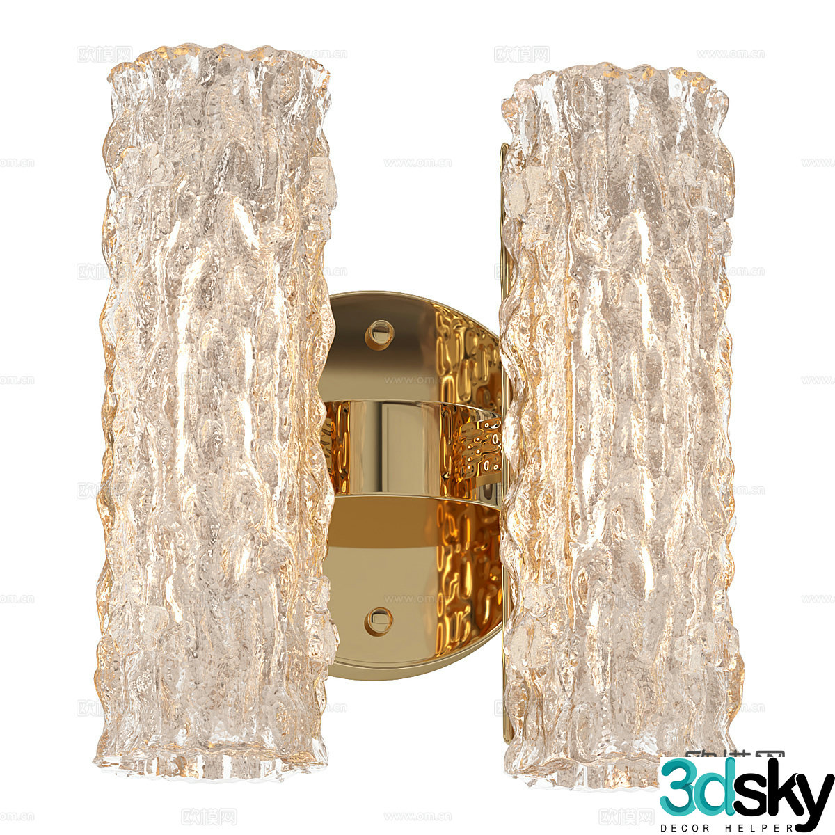 Light luxury wall lamp Crystal wall lamp Bedside wall lamp Hotel wall lamp Glass wall lamp 3D model