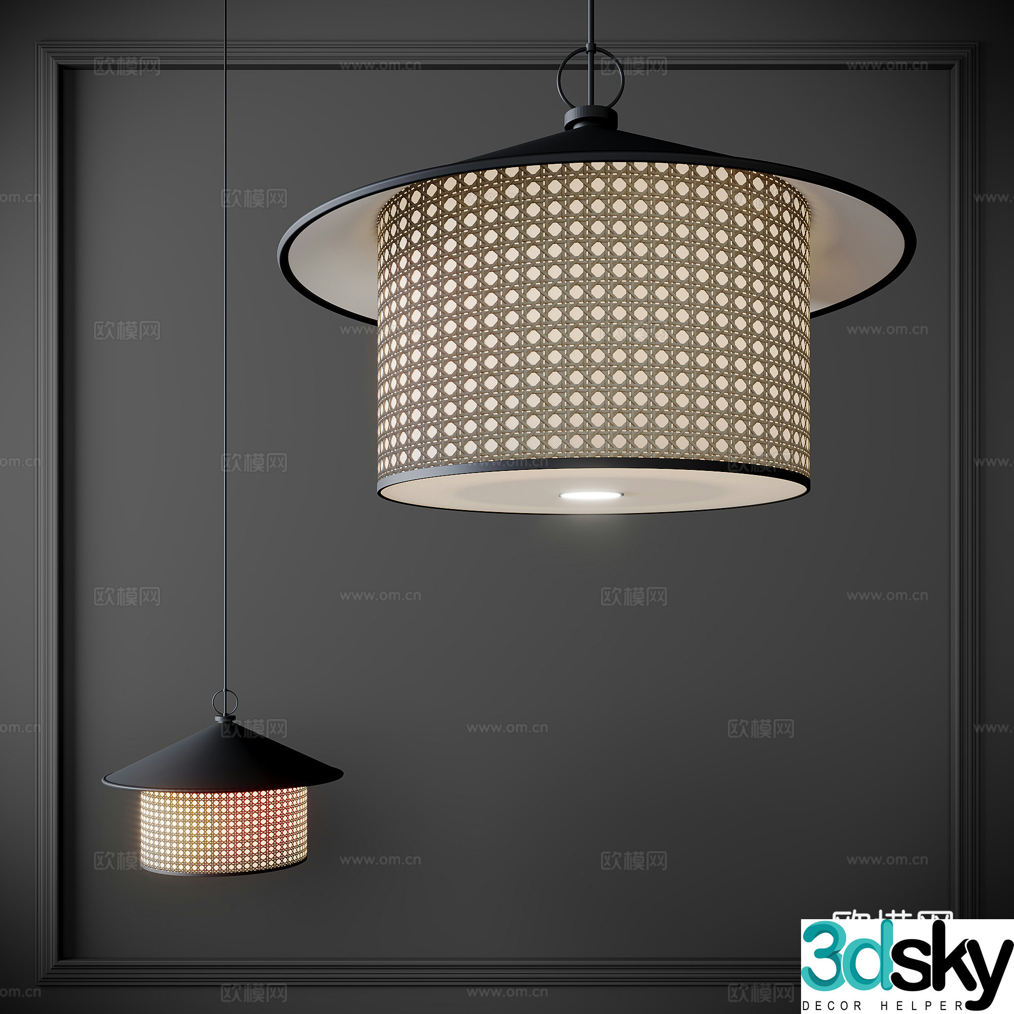 Chandelier Small Chandelier Bedside Chandelier Ji Chandelier Hotel Chandelier Art Chandelier 3D Model