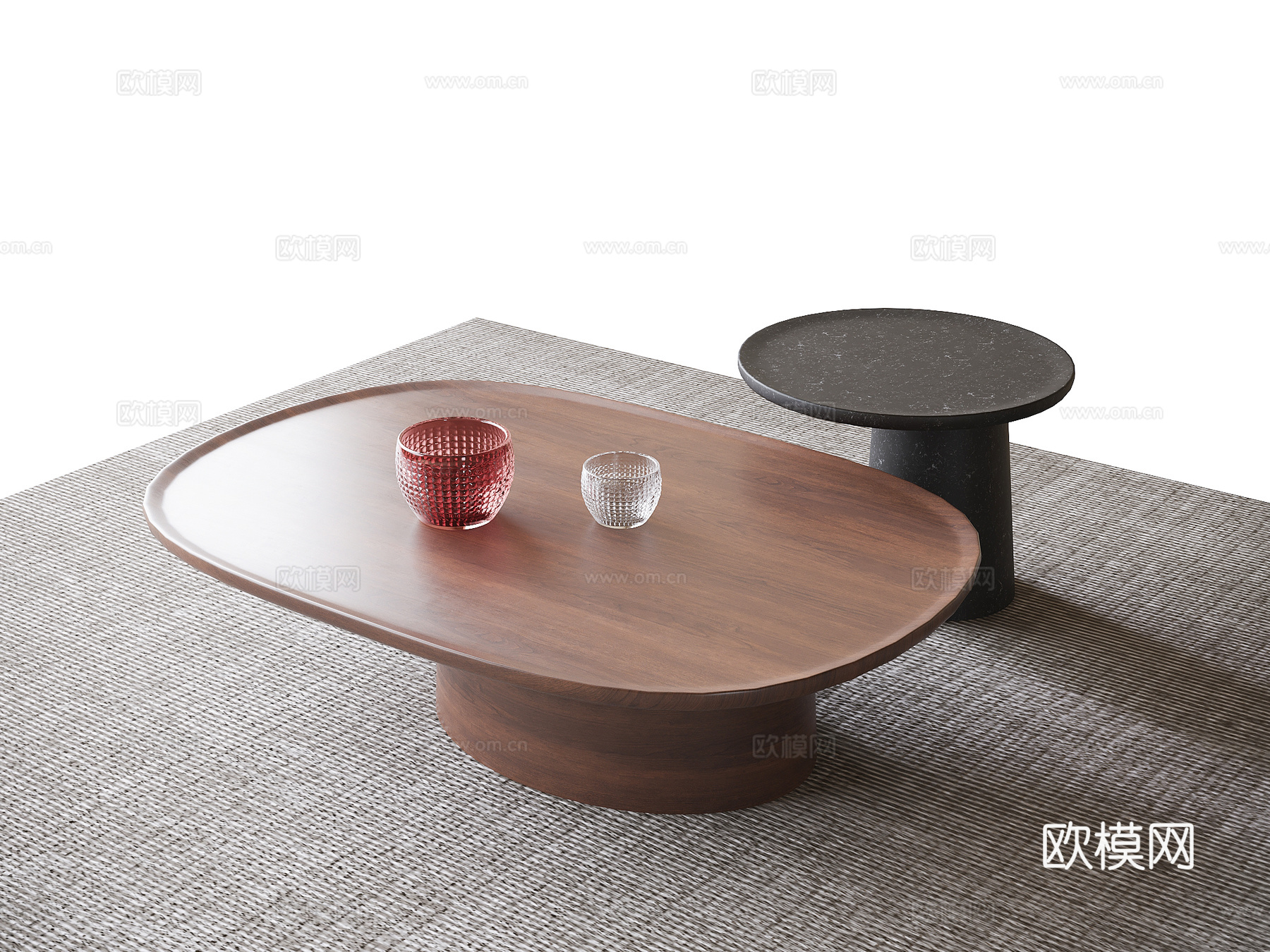 Modern coffee table 3d model