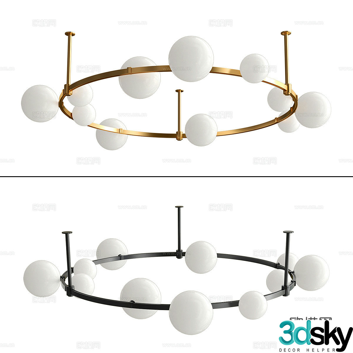 Chandelier 3d model