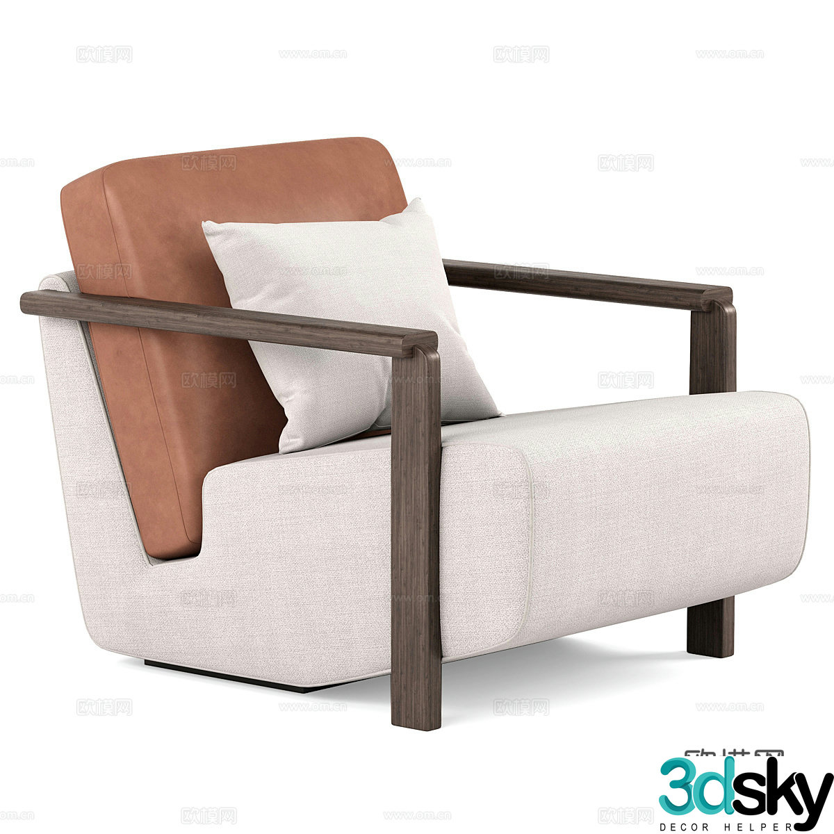 Haymann Franck armchair 3d model