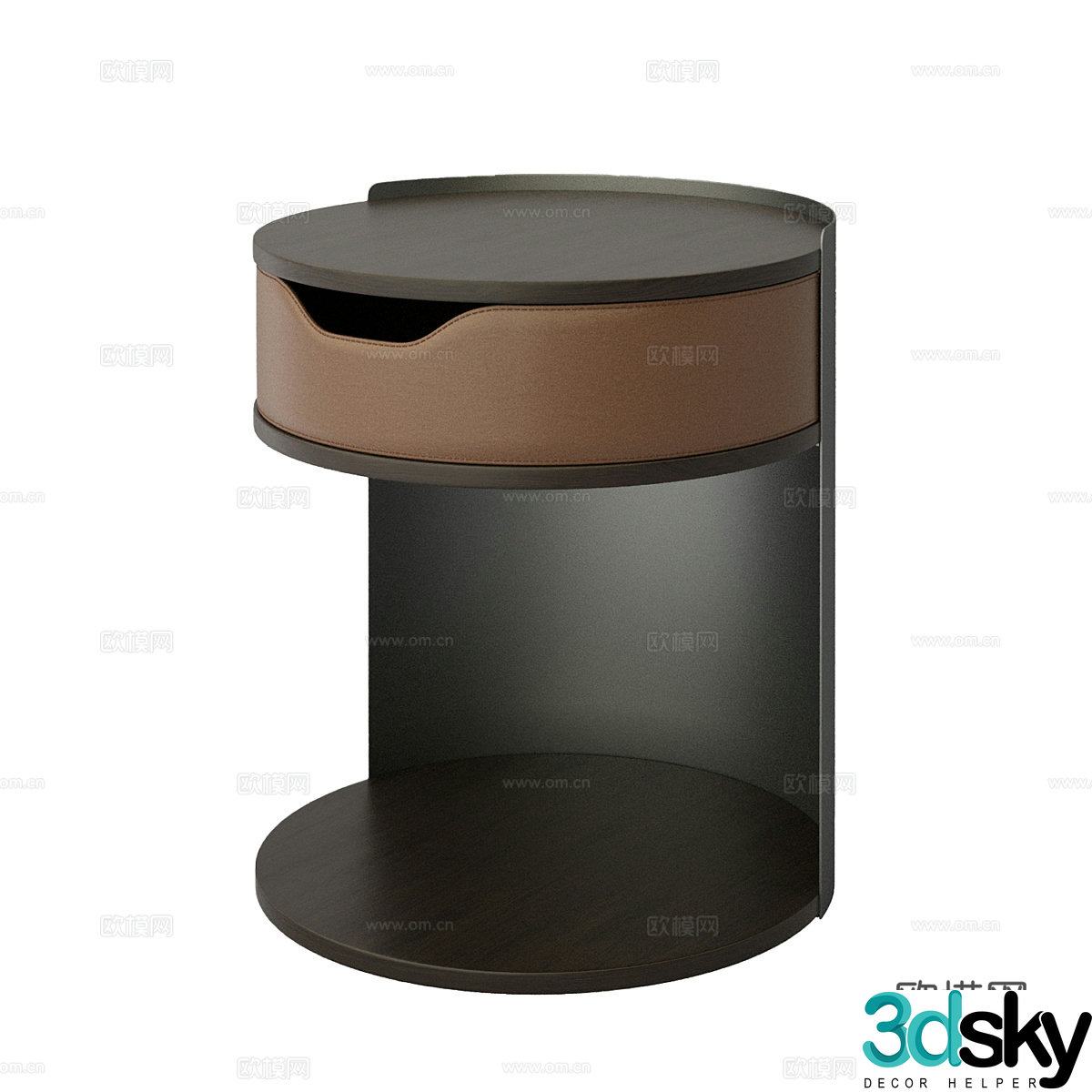 Bedside table 3d model