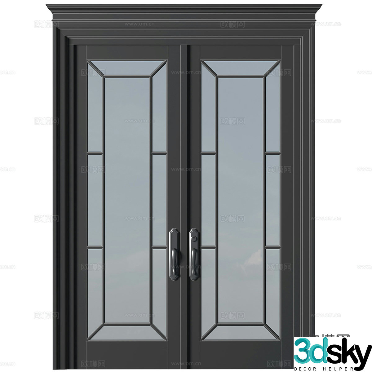 Entrance door 3d model