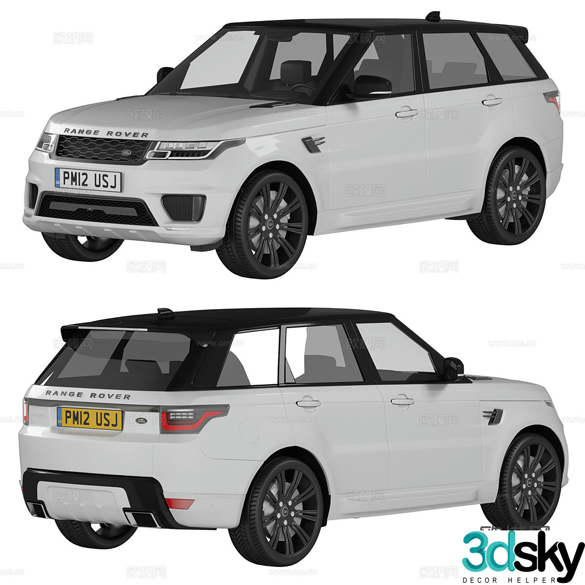Range Rover Sport Edition 20213d Model
