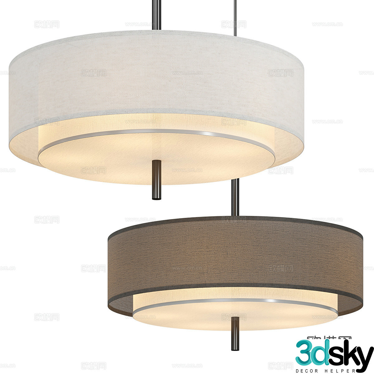 Wasabi Chandelier Paper Chandelier Bar Chandelier Bedside Chandelier Restaurant Chandelier Study Chandelier 3D Model