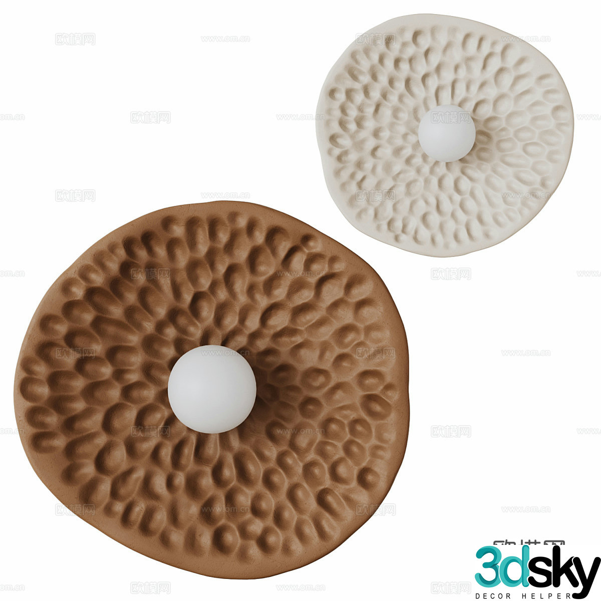 New Chinese style TERRA wall light 3D model