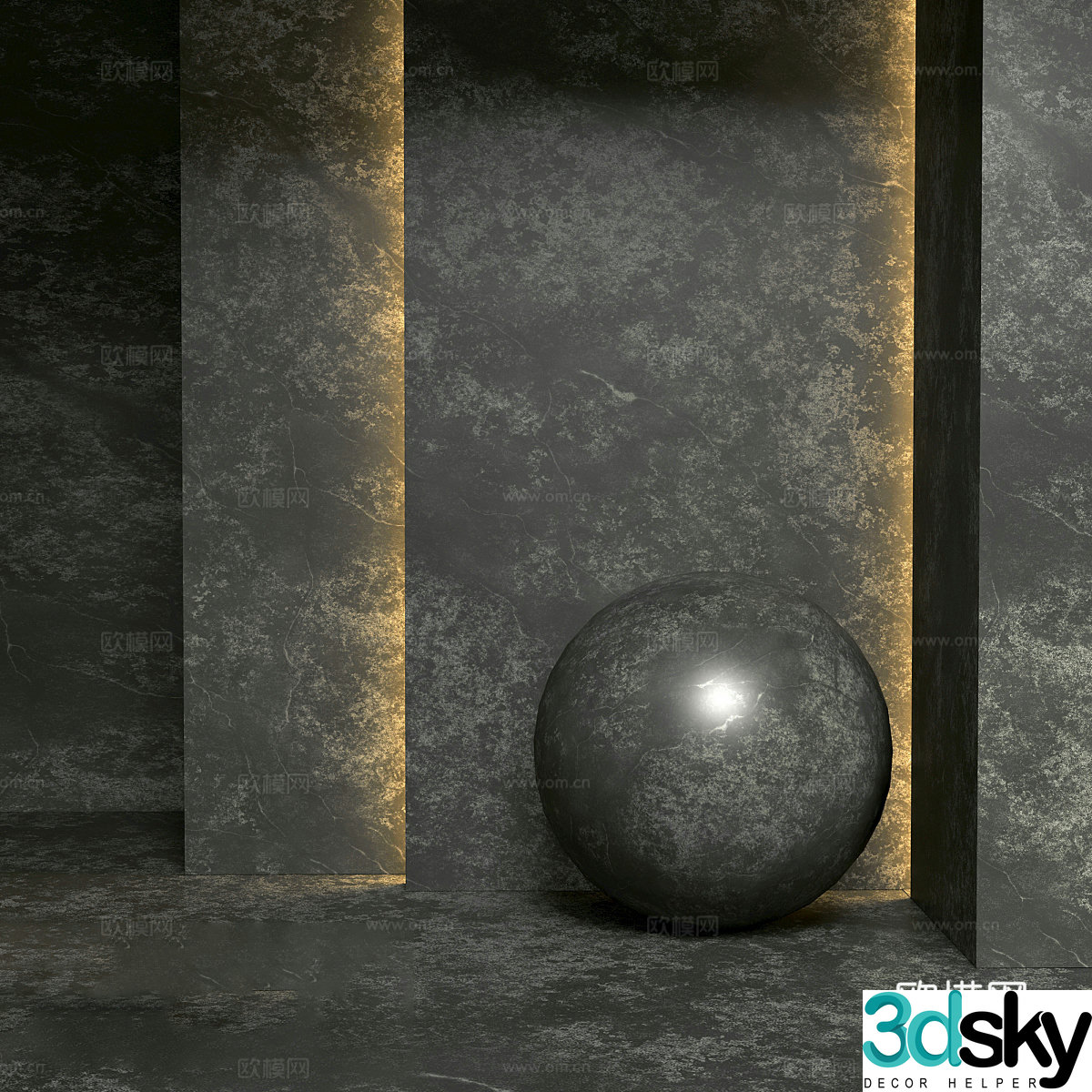 Art paint 3d model