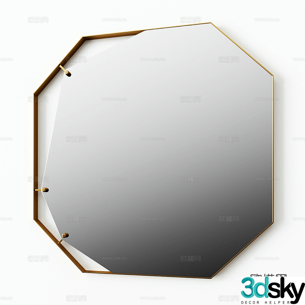 New Chinese PINCH mirror 3D model