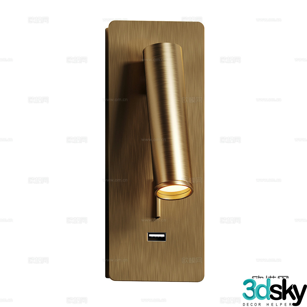 Light luxury wall lamp Small wall lamp Bedside wall lamp Metal wall lamp Garden wall lamp Outdoor wall lamp 3D model