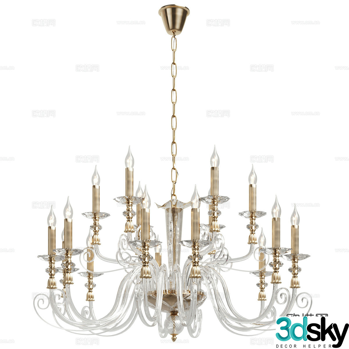 Chandelier 3d model
