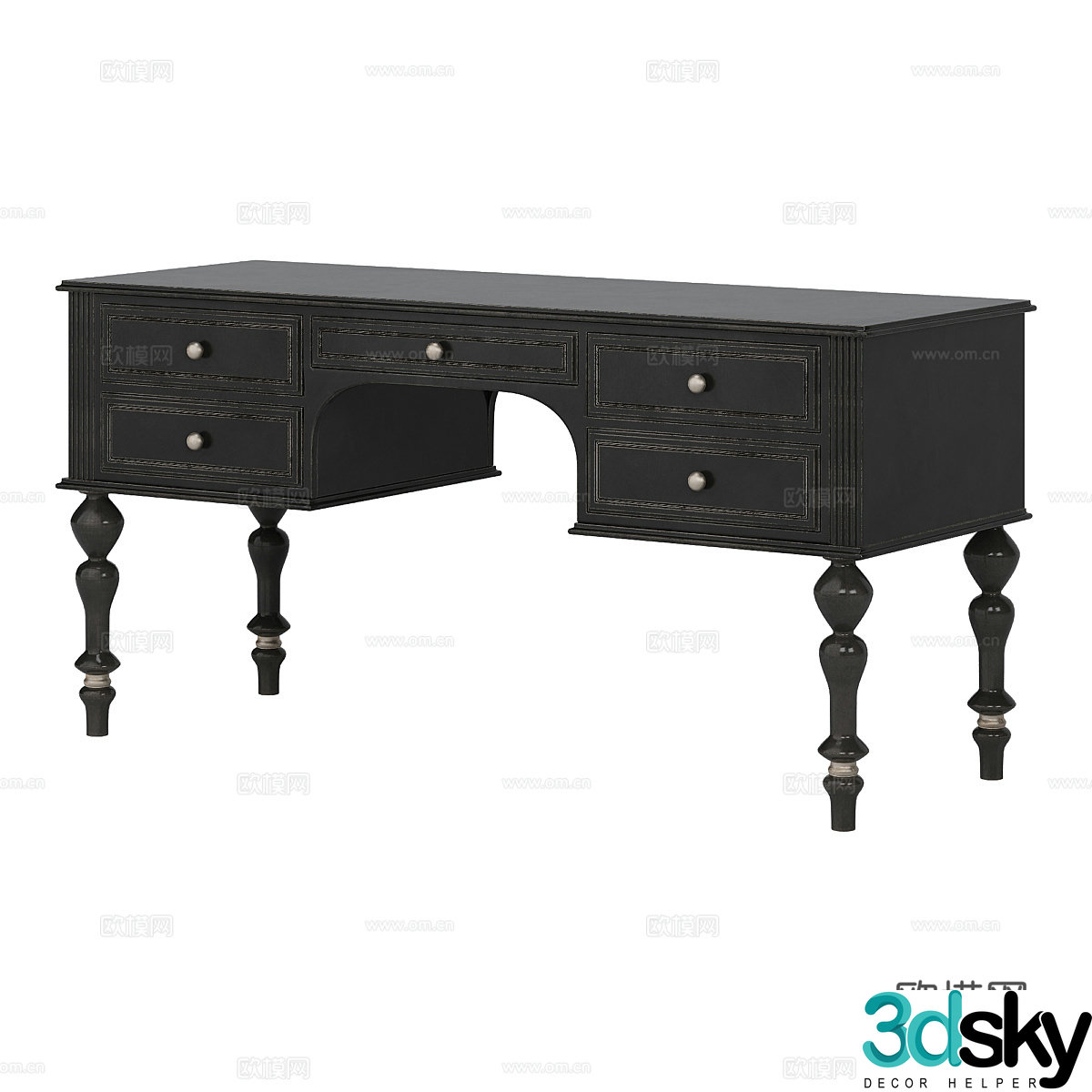 Desk 3d model