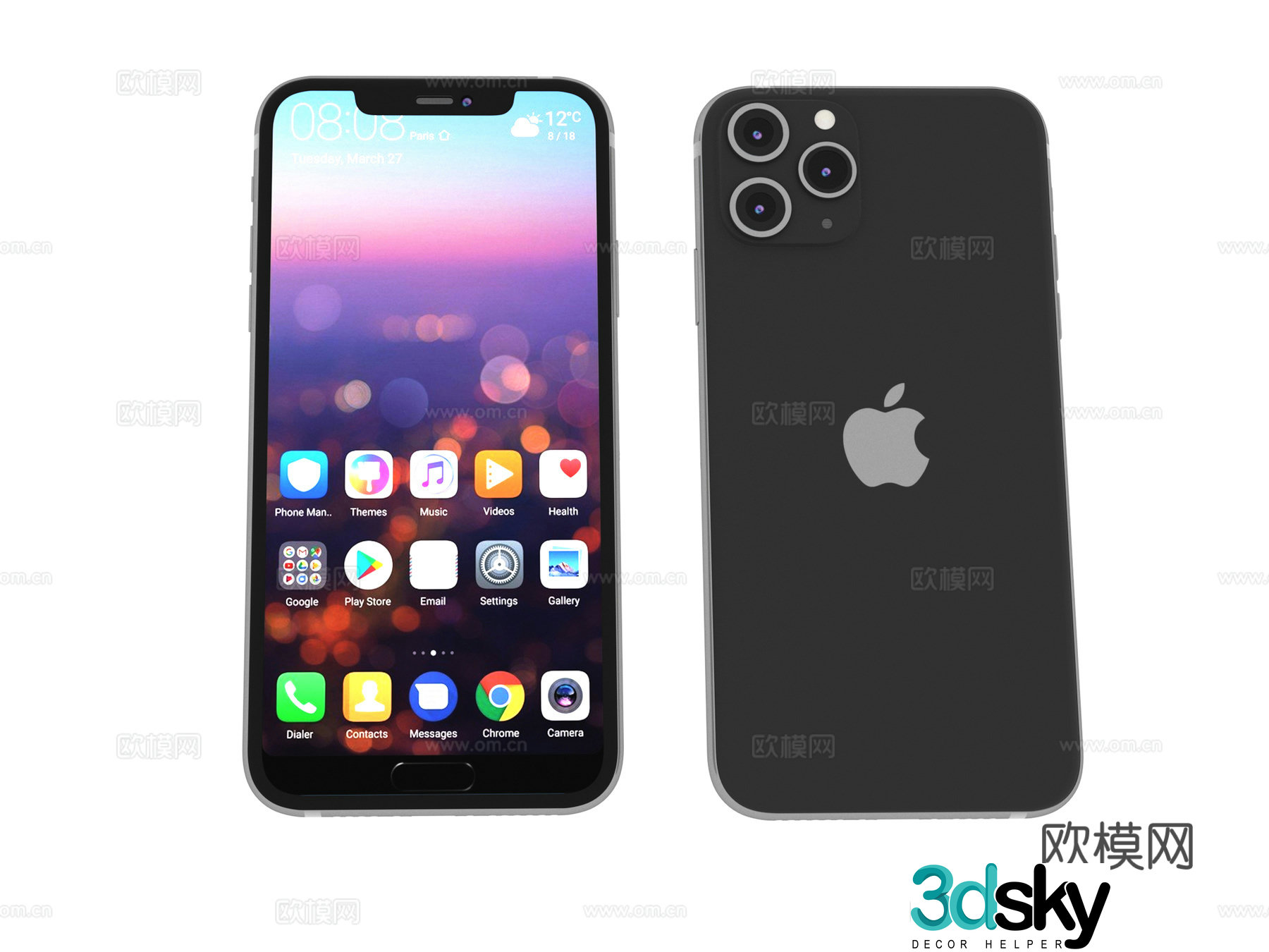 Digital products Mobile phone 3D model